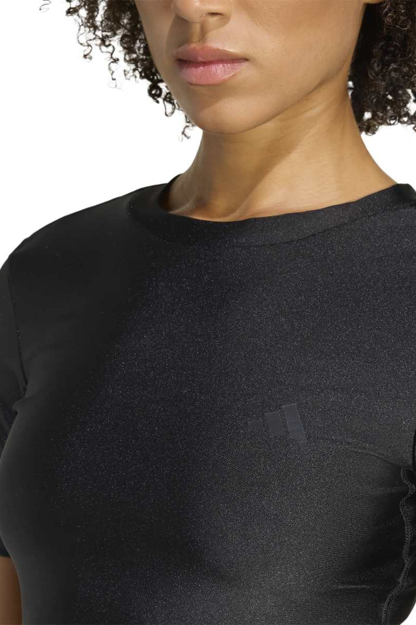 PERFORMANCE WORKOUT ESSENTIALS T-SHIRT SHINE BLACK 5