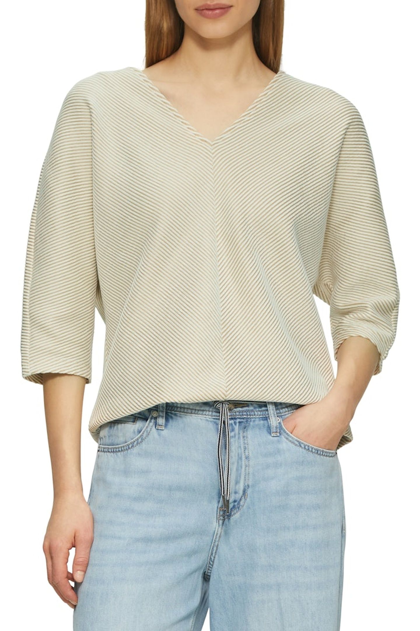S.OLIVER T-SHIRTS BROWN 1