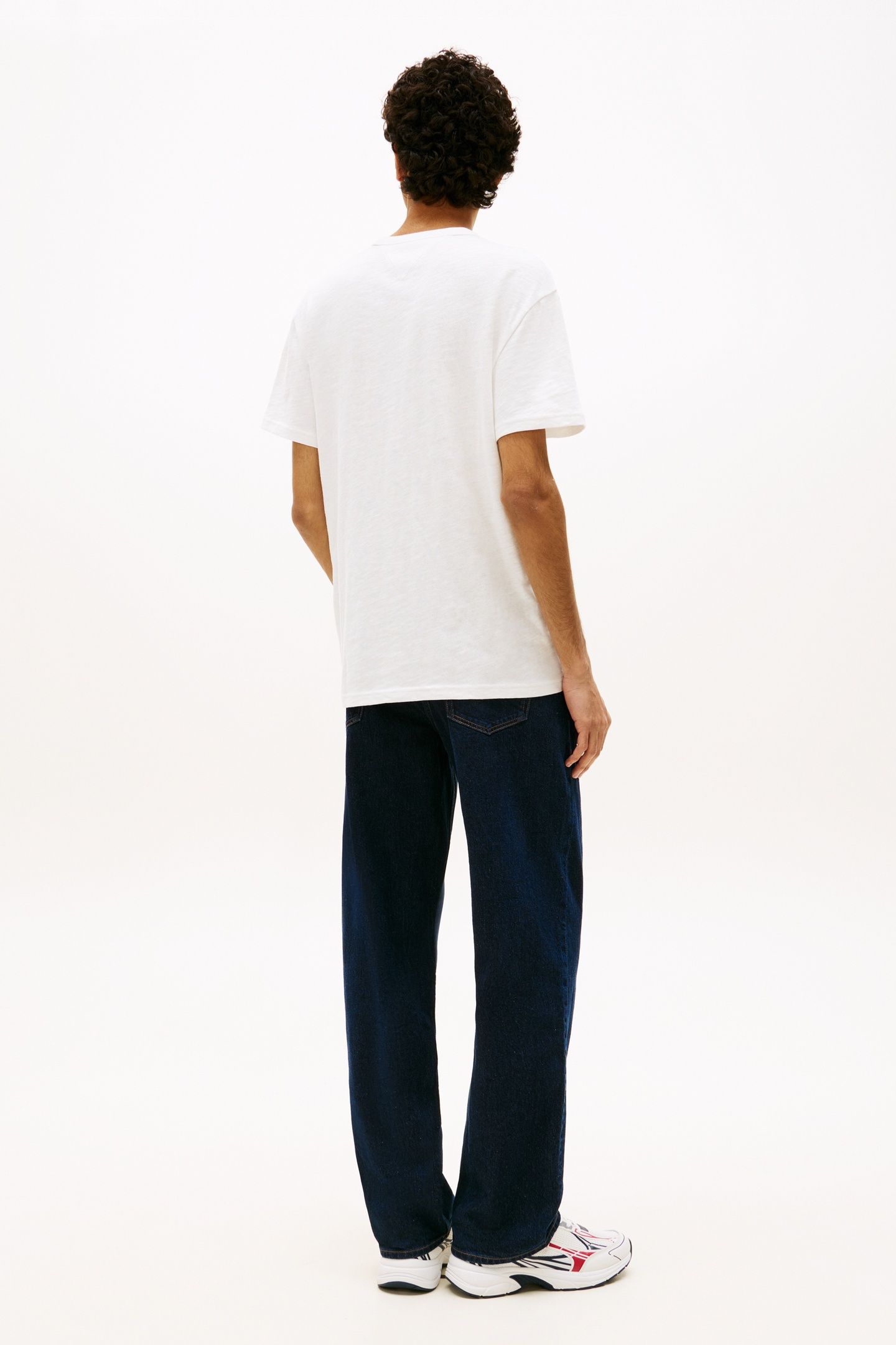 TJM REGULAR SFLAG SLUB T-SHIRT ECRU 3