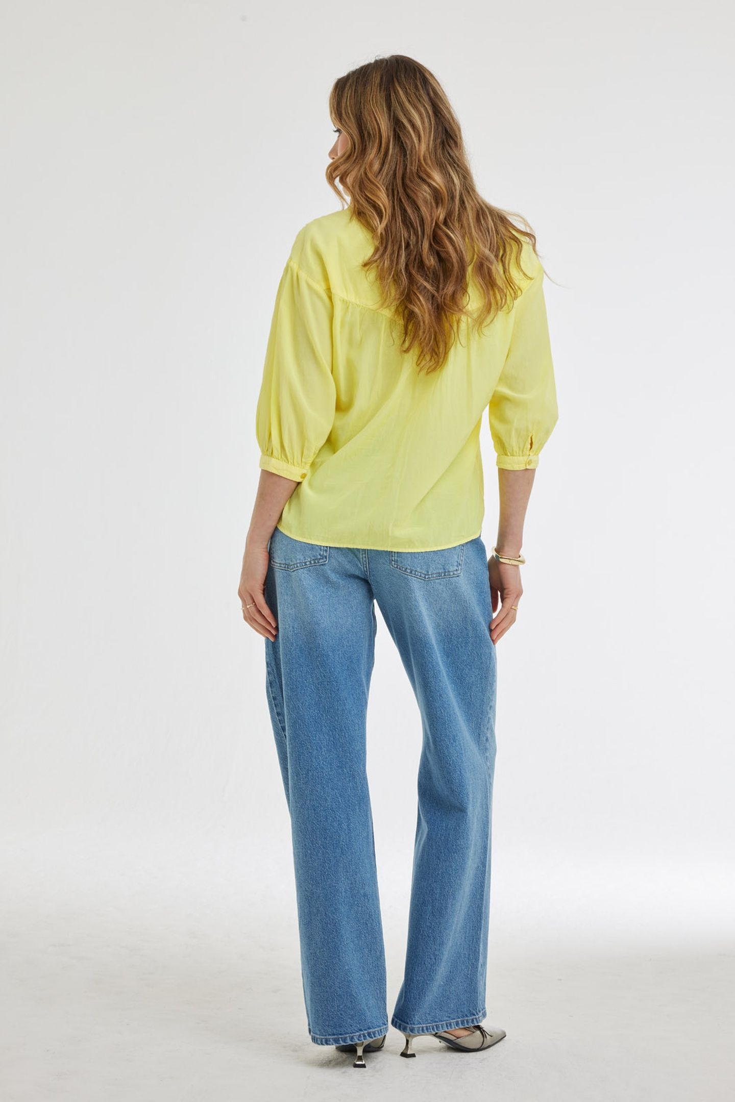 BLOUSE NENA MID YELLOW 3