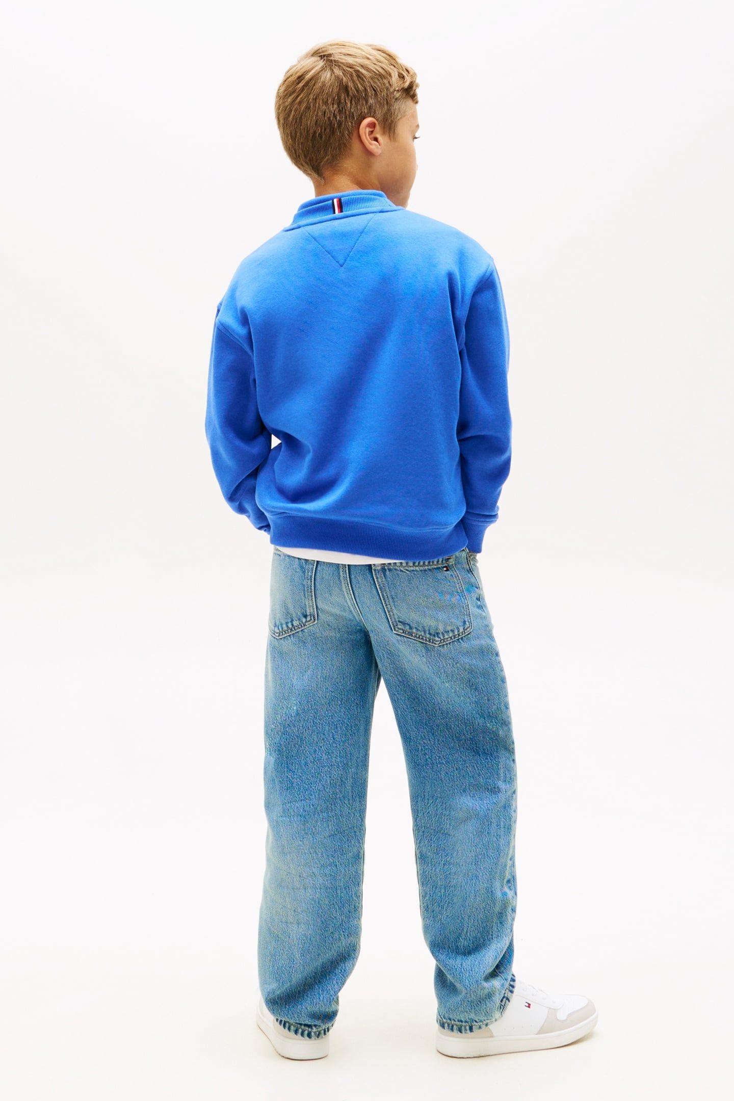 BOYS MONOTYPE GRAPHIC SWEATSHIRT EMPIRE BLUE 3