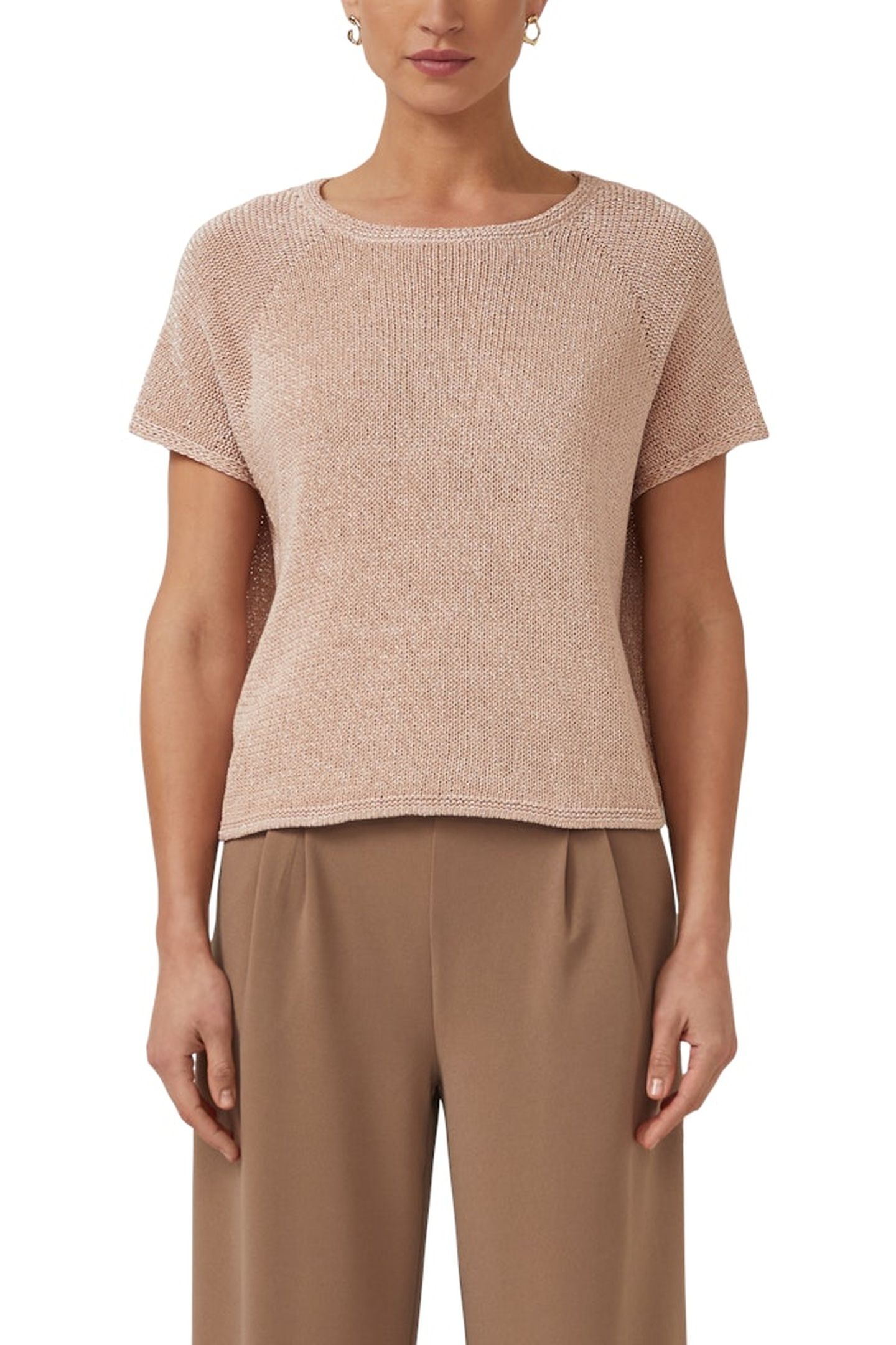 S.OLIVER PULLOVER SHORTSLEEVE PINK 1