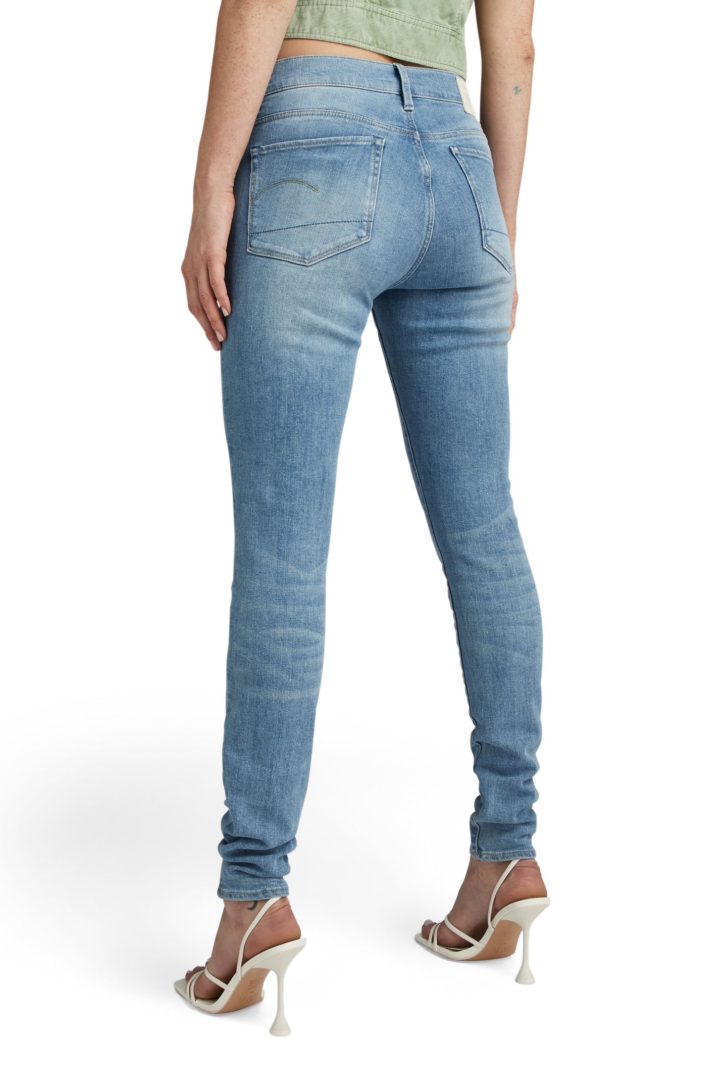 3301 SKINNY LIGHT AGED 2