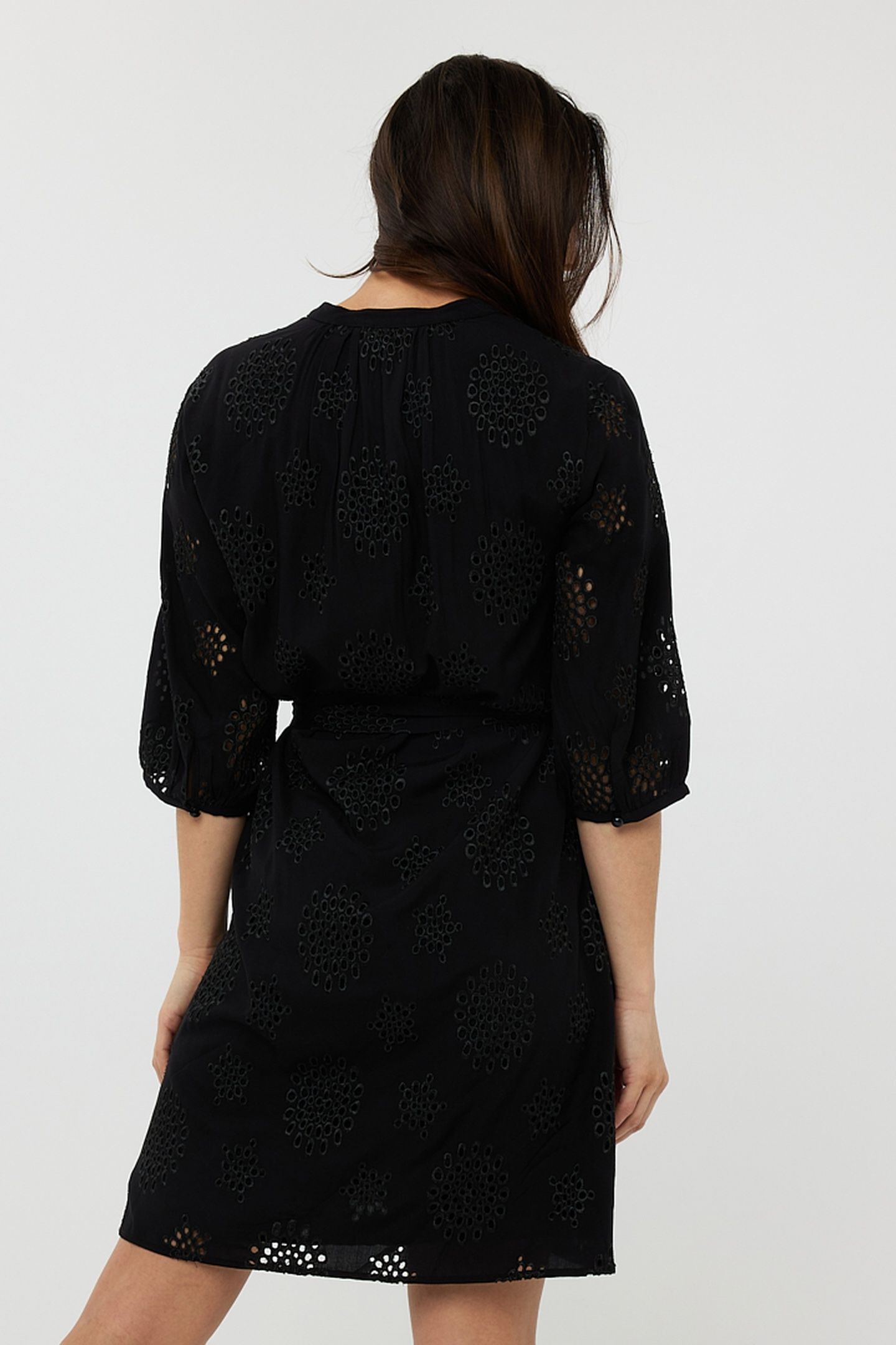 DRESS ALLOVER EMBROIDERY BLACK 3