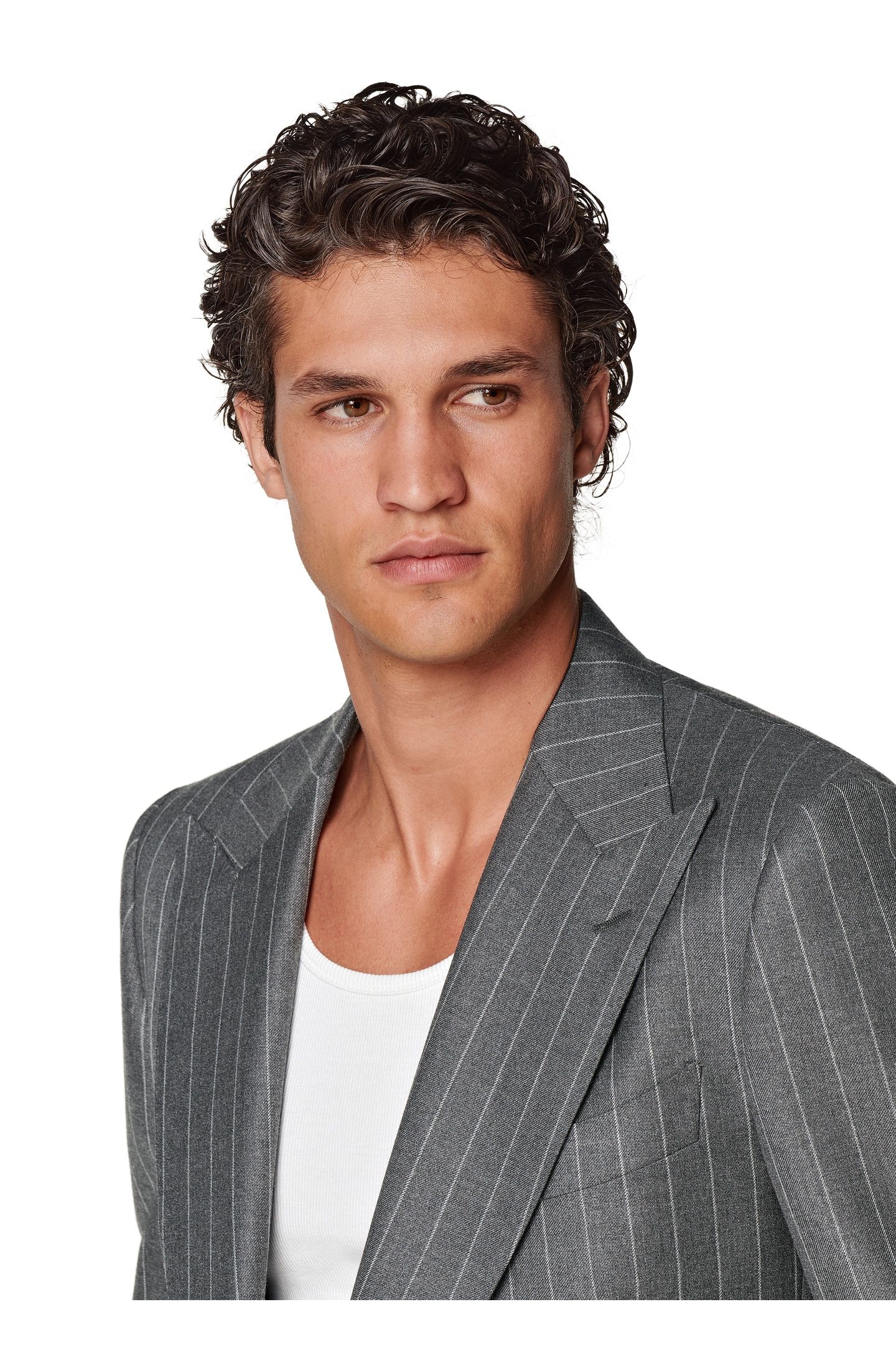 MILANO MID GREY PURE WOOL NESTED SUITS MID GREY 10
