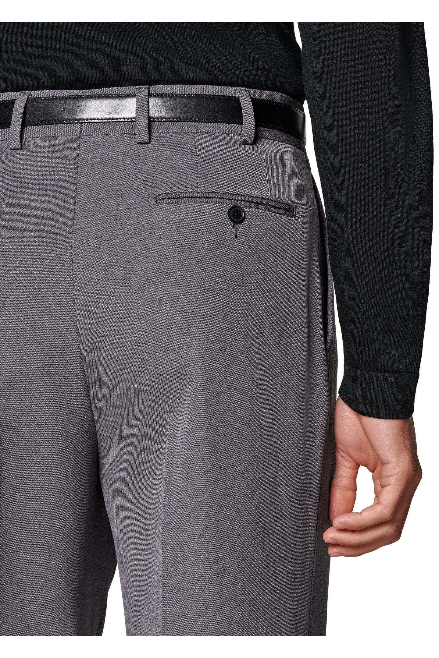 ROMA MID GREY PURE WOOL NESTED SUITS MID GREY 6