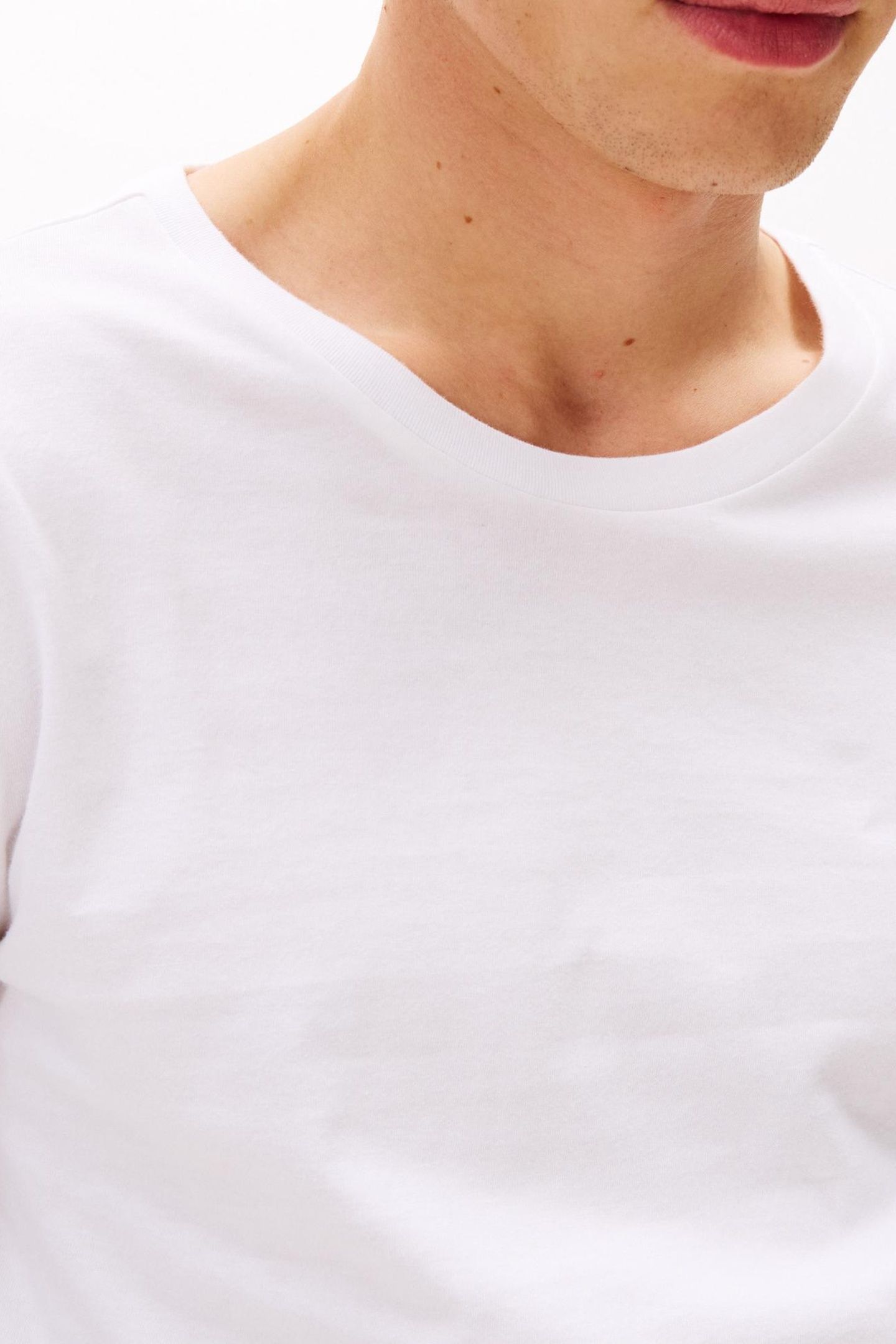 3-PACK LS TEE WHITE/BLACK/GREY HEATHER 8