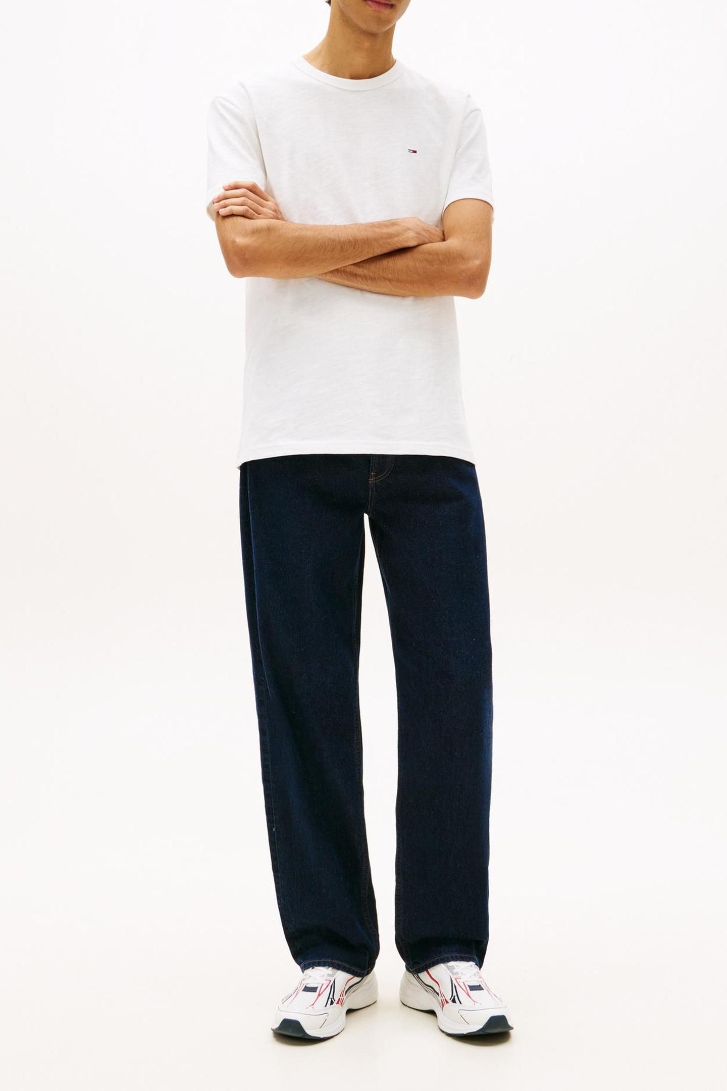 TJM REGULAR SFLAG SLUB T-SHIRT ECRU 2