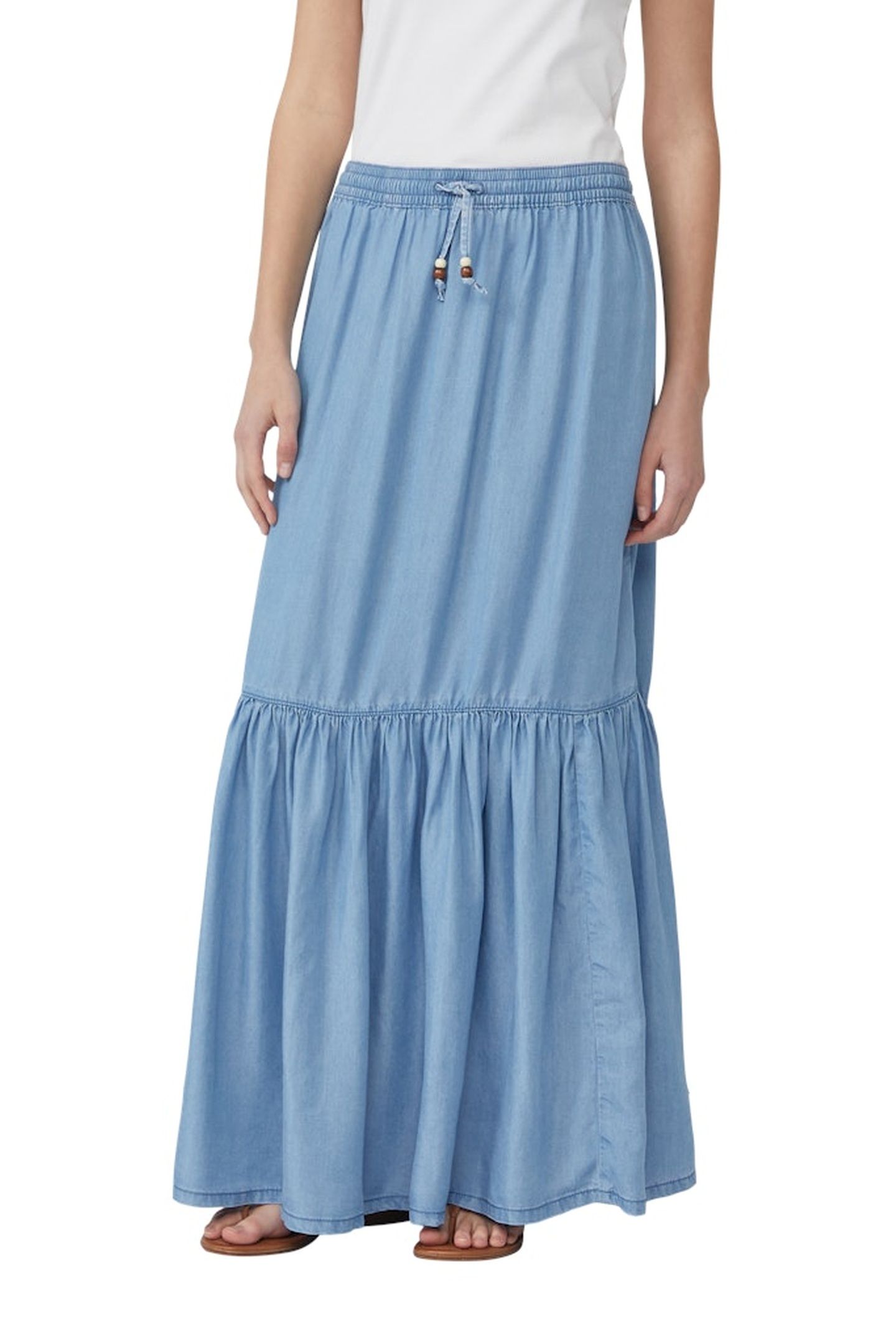 S.OLIVER SKIRTS BLUE DENIM 1