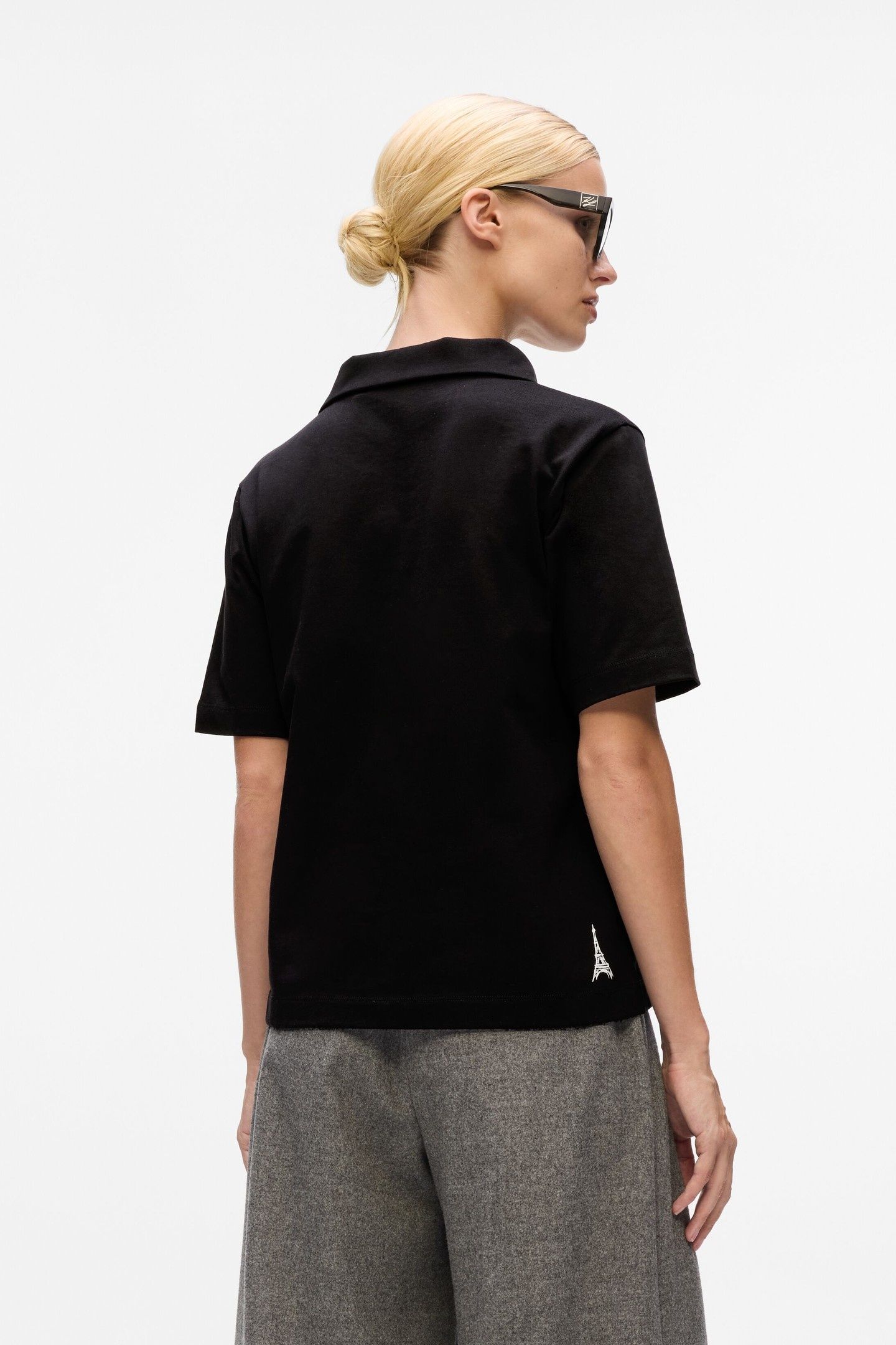 PARIS SKETCH EIFFEL POLO BLACK 4