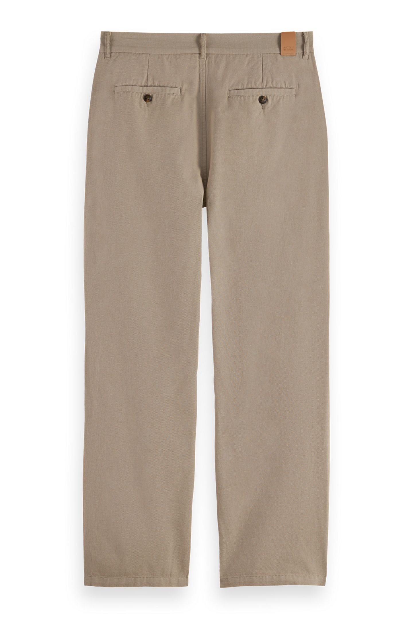 OTIS - RELAXED STRAIGHT-FIT COTTON LINEN TWILL CHINO PLAZA T 2