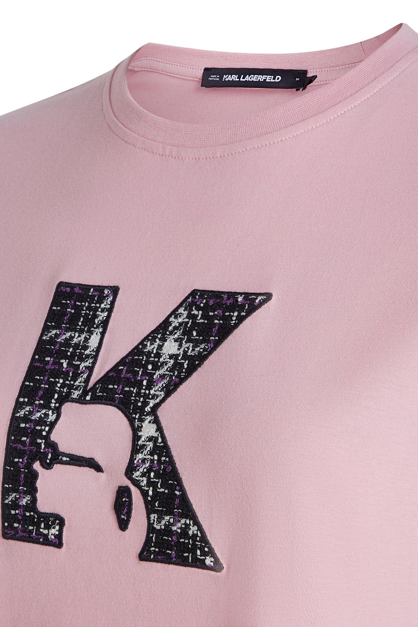 K BOUCLE T-SHIRT PINK NECTAR 3