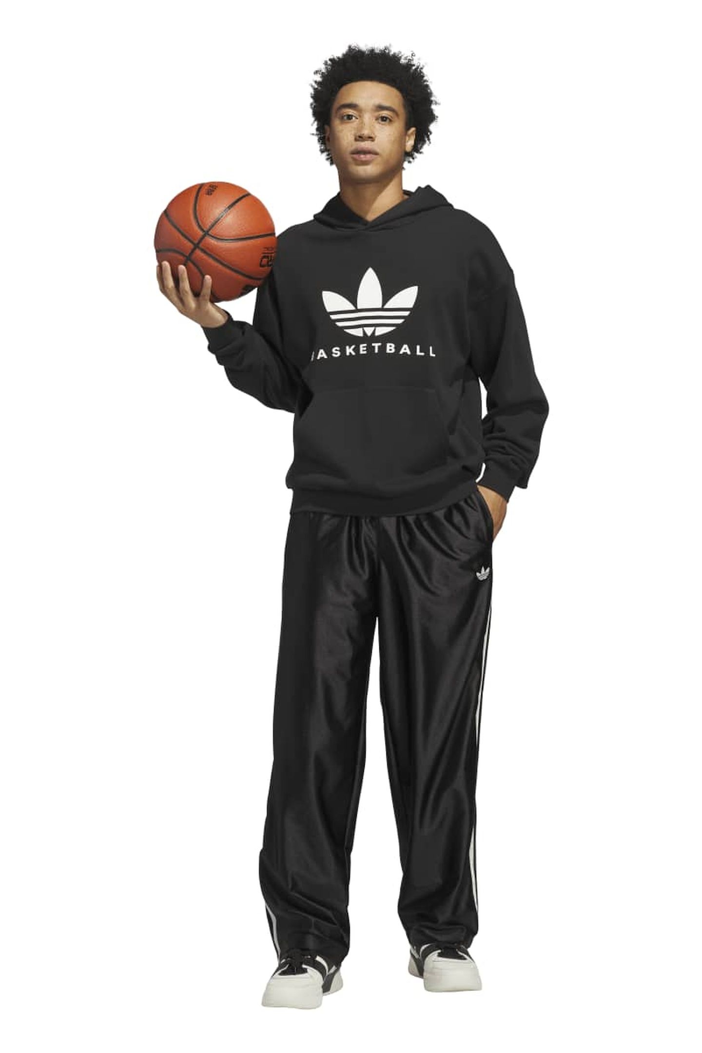UNISEX ORIGINALS ORIGINALS BASKETBALL HOODIE BLACK 3