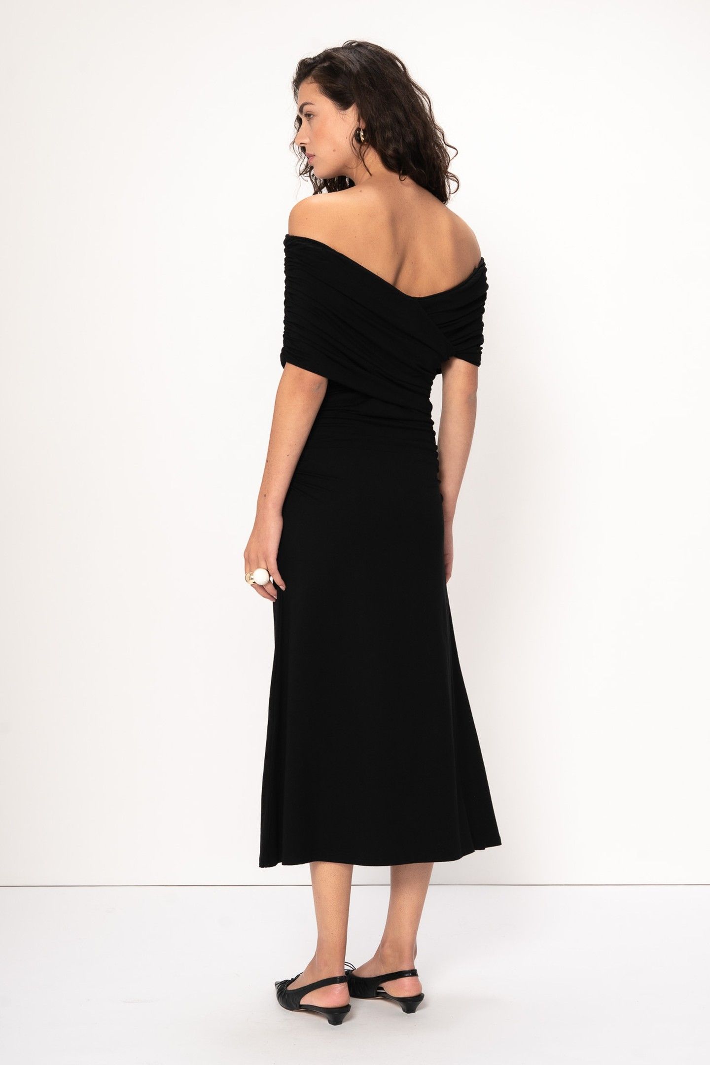 GIADA ODE DRESS BLACK 5