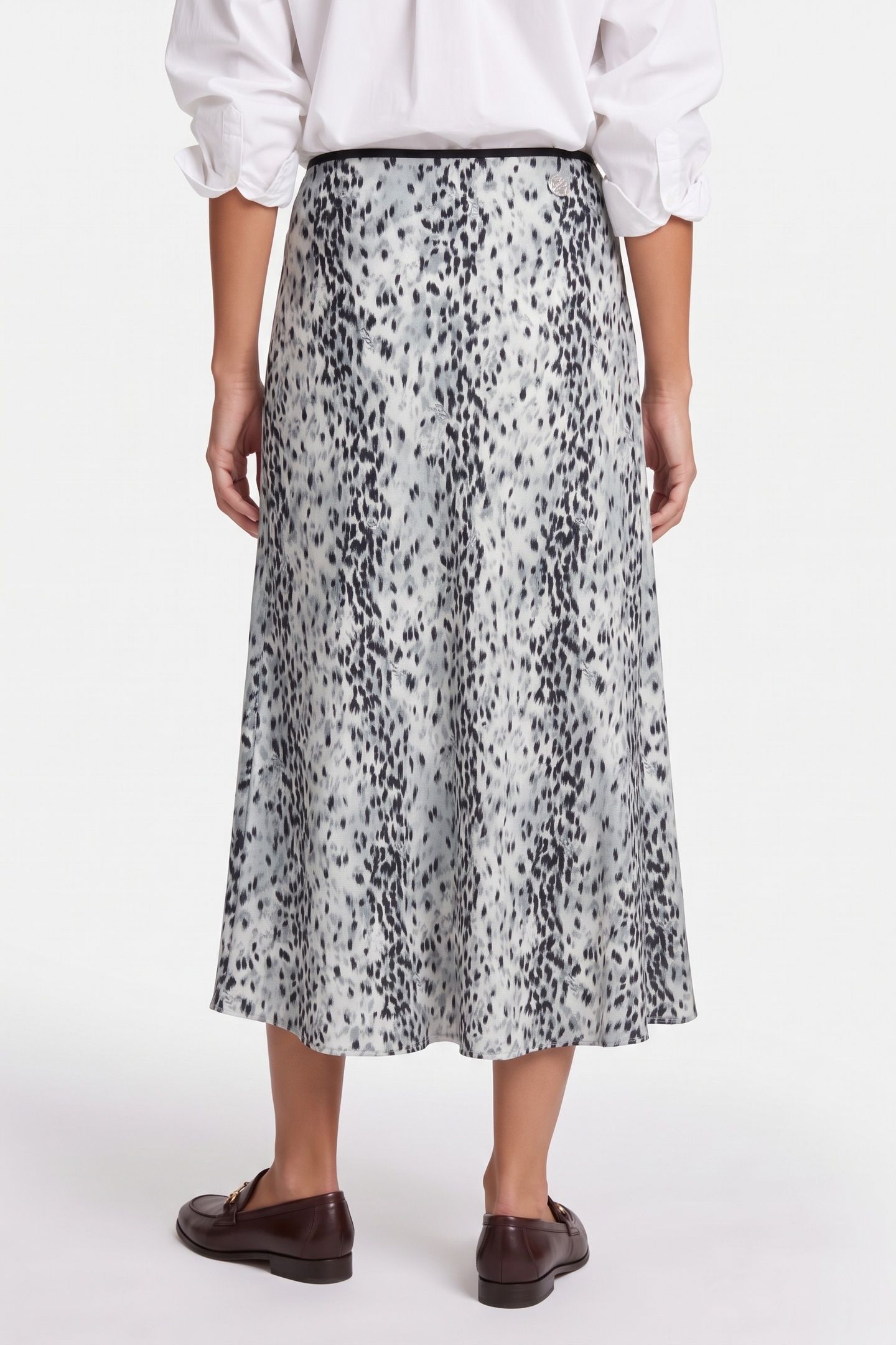 SNOW LEO FLUID SKIRT KARL SNOW LEOPARD 2