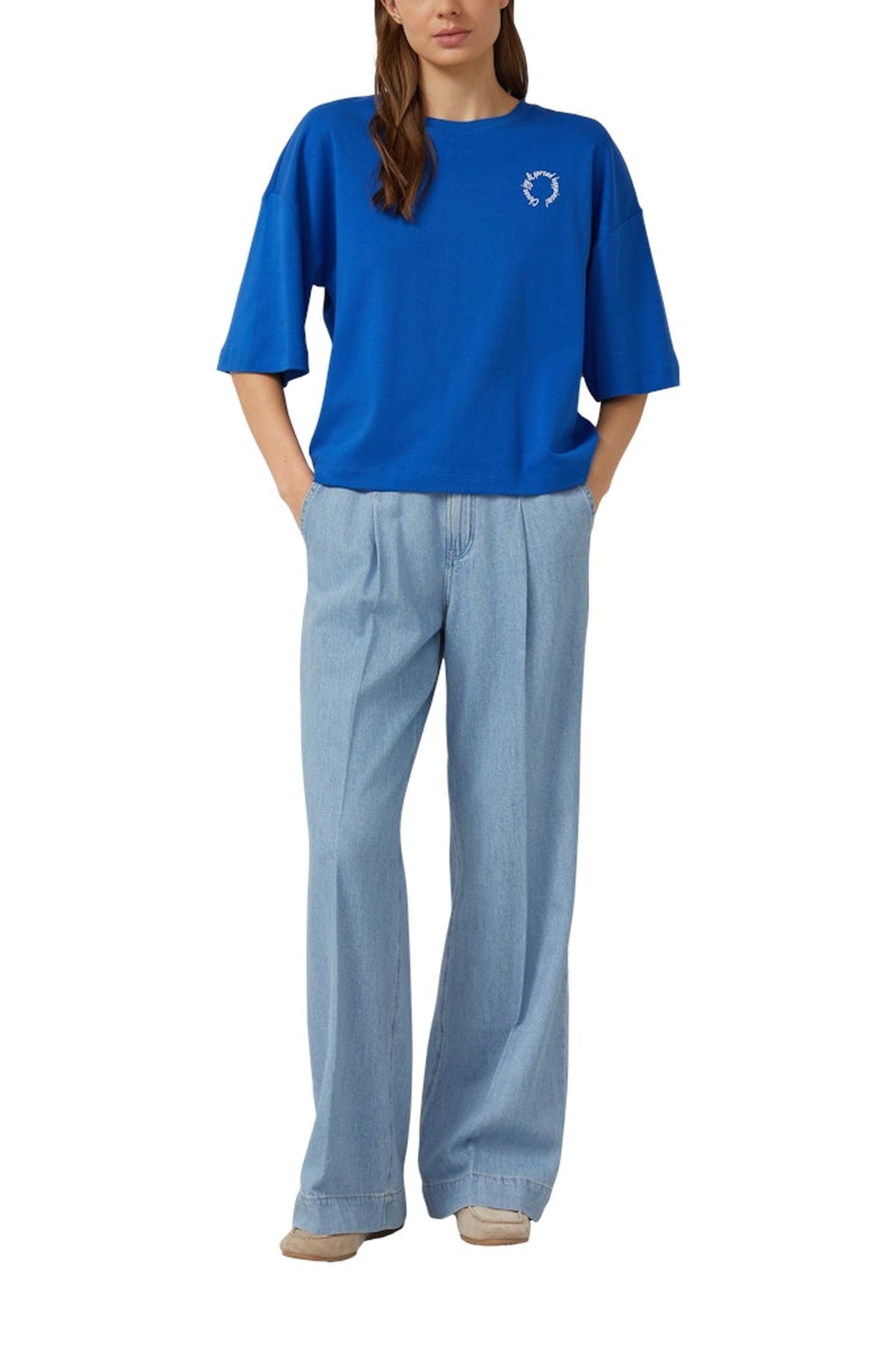 S.OLIVER T-SHIRTS BLUE 2