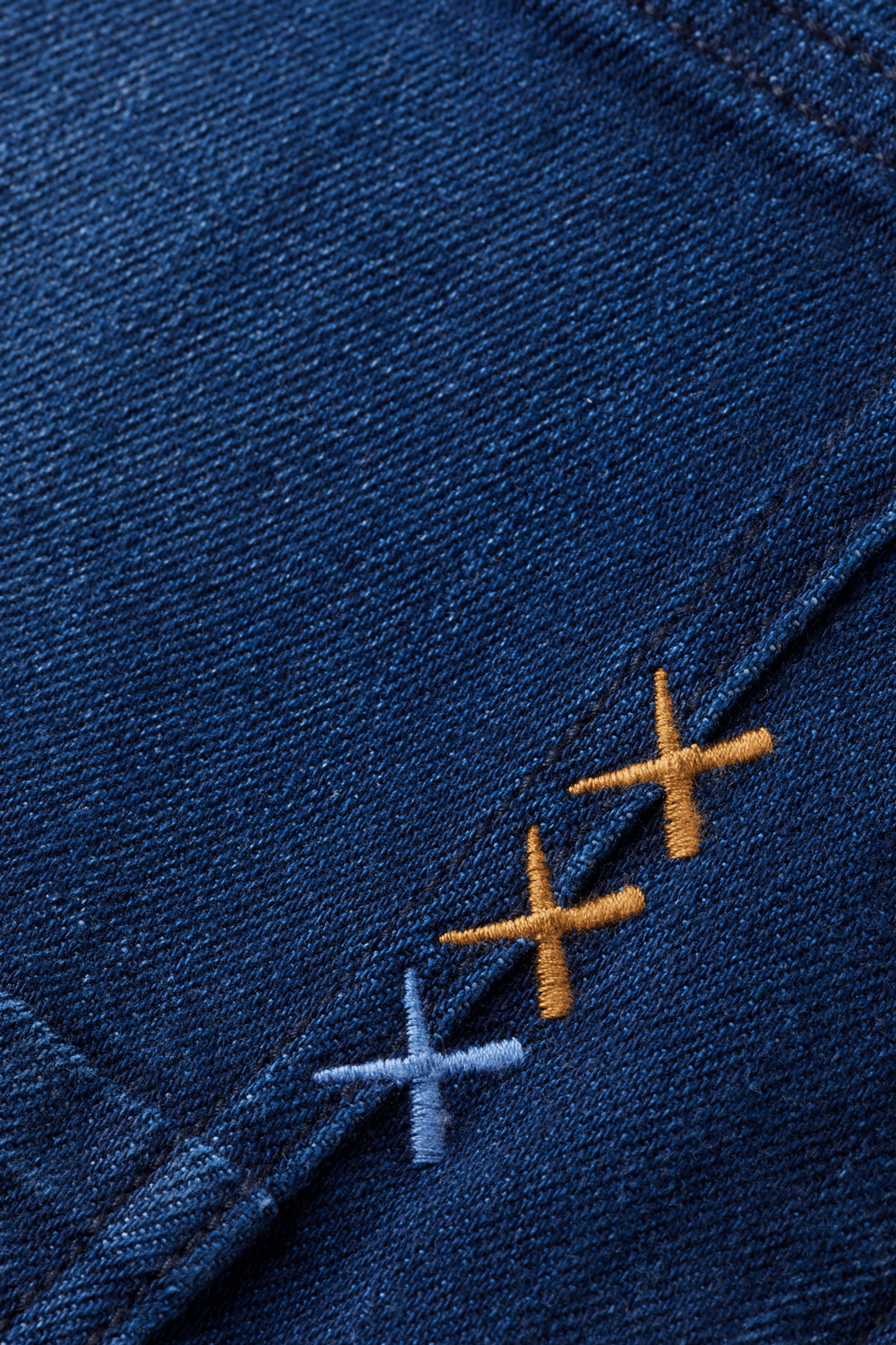 RALSTON REGULAR SLIM JEANS — ABSTRACT BLUE 3
