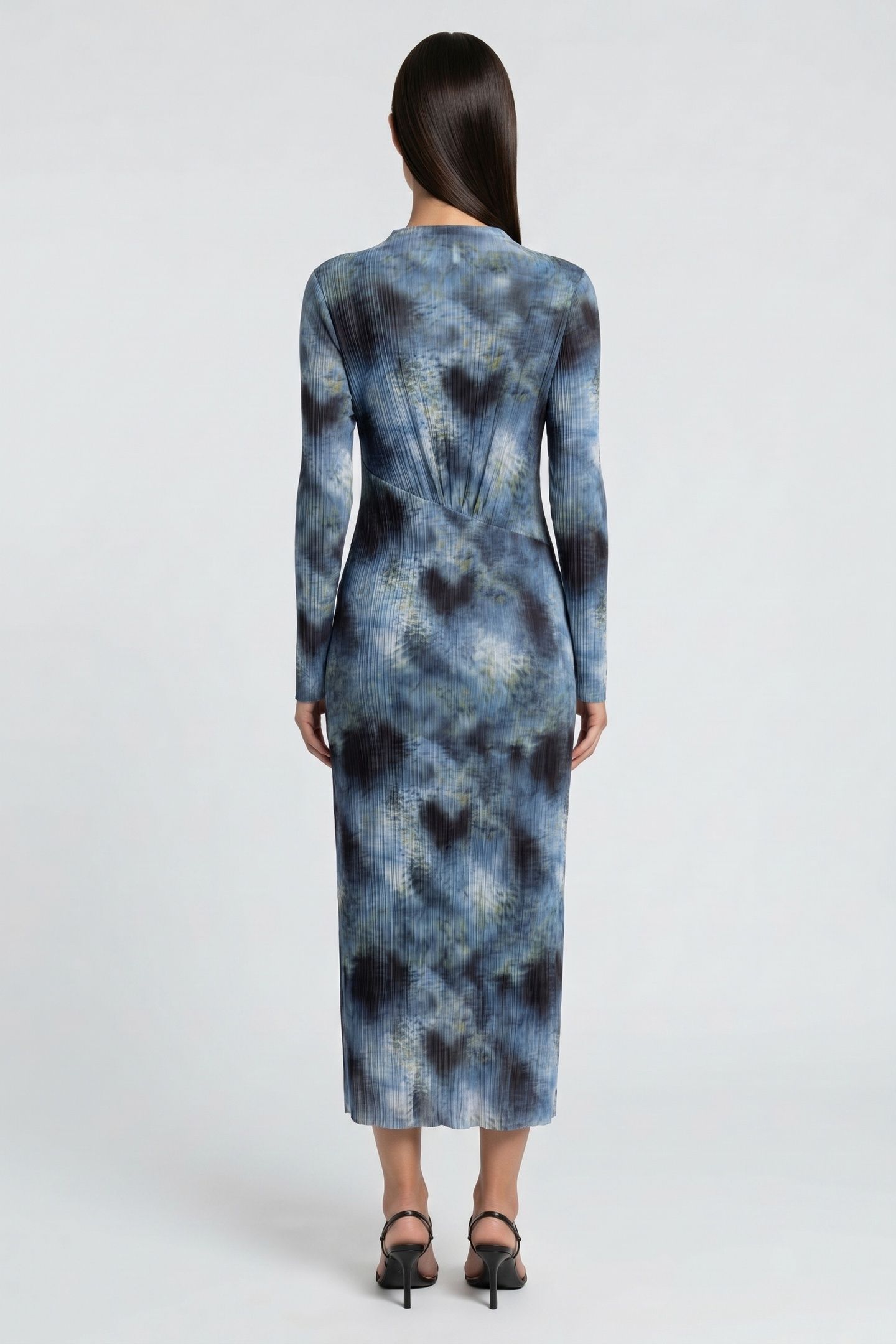 MONICA MESH DRESS BLUE 2