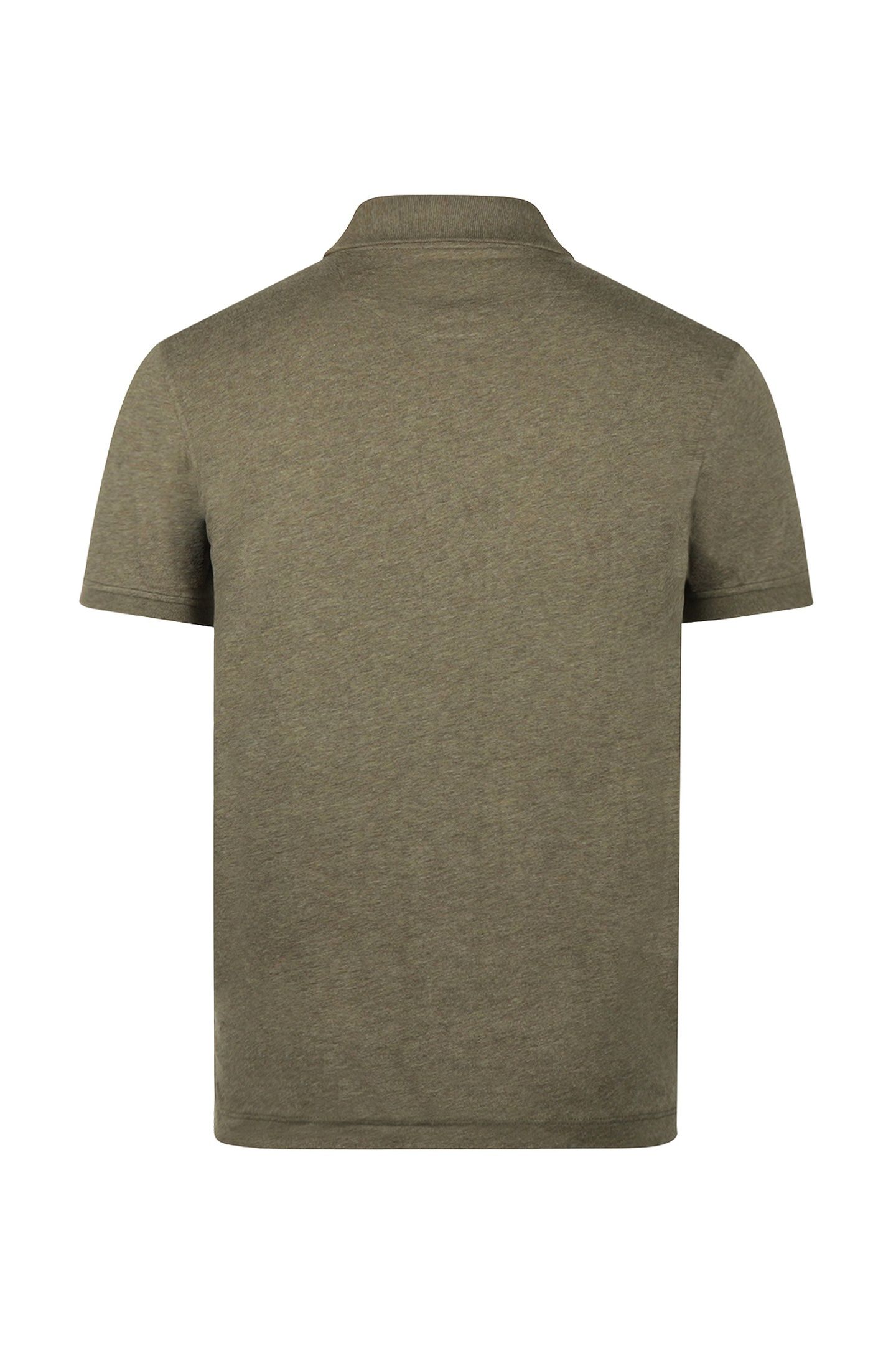 MELANGE JERSEY POLO LIGHT OLIVE 4