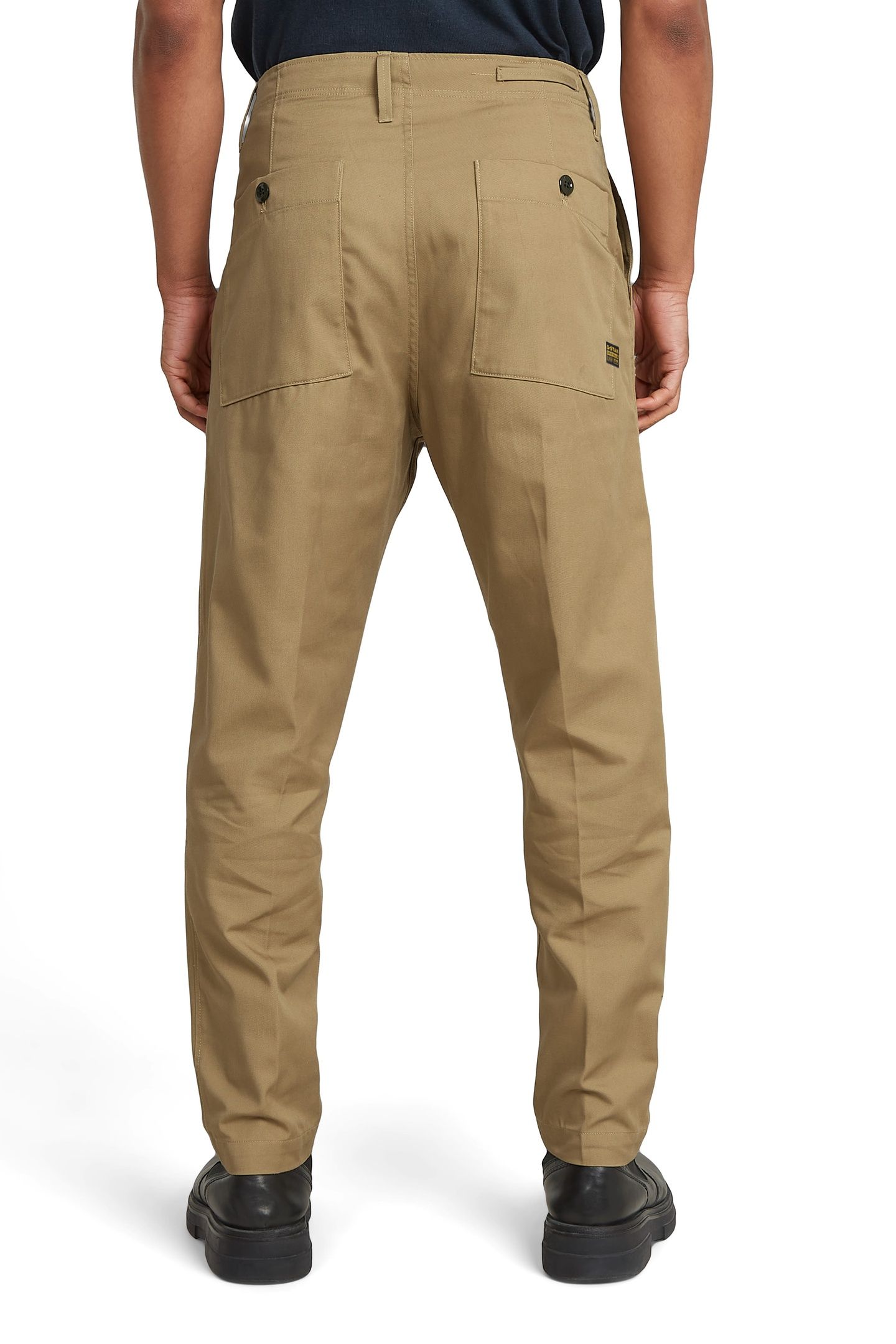 PLEATED CHINO RELAXED TAPERED TOGGEE 3