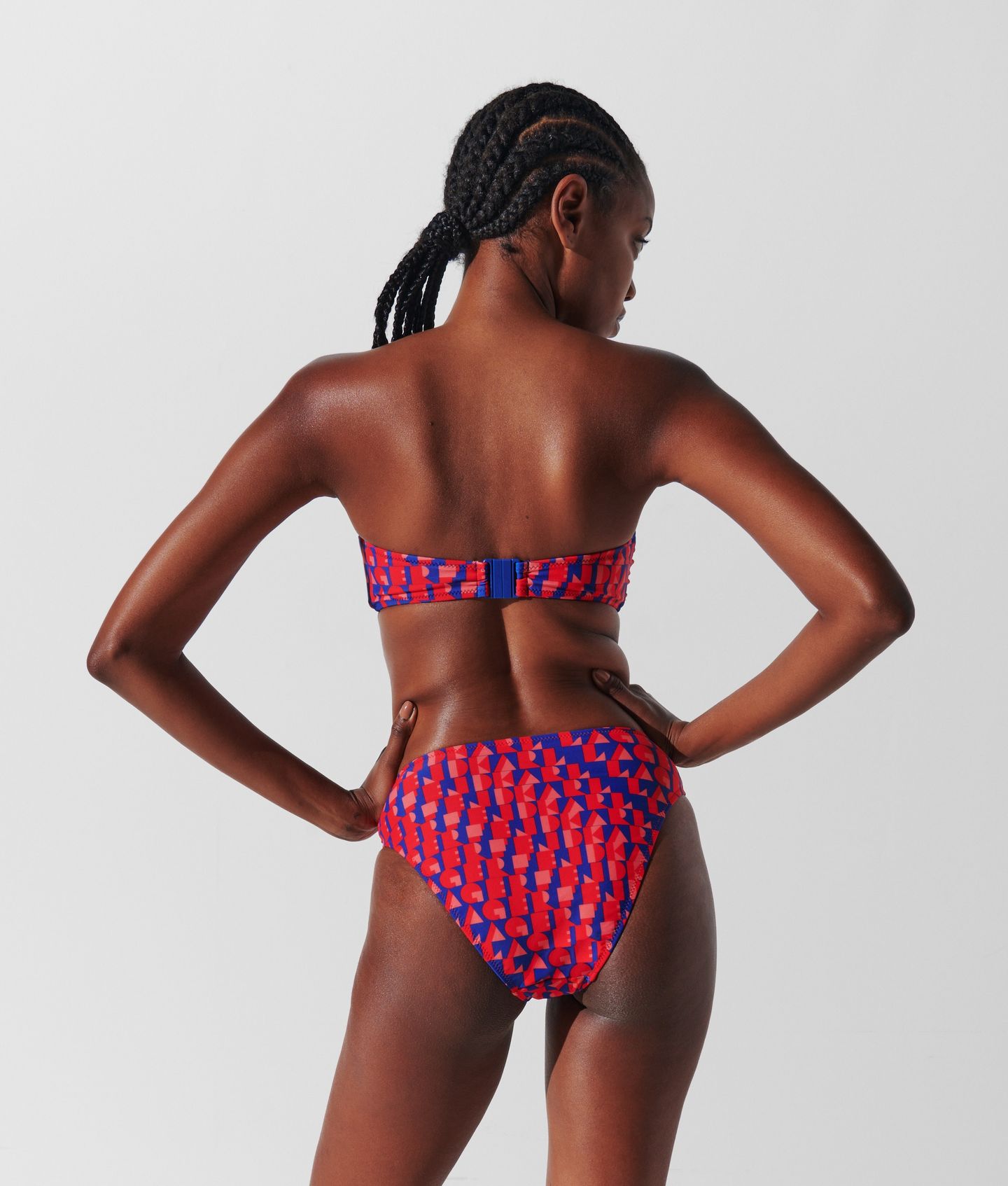 ABSTRACT AOP U-RING BANDEAU ABSTRACT AOP BLUE 4