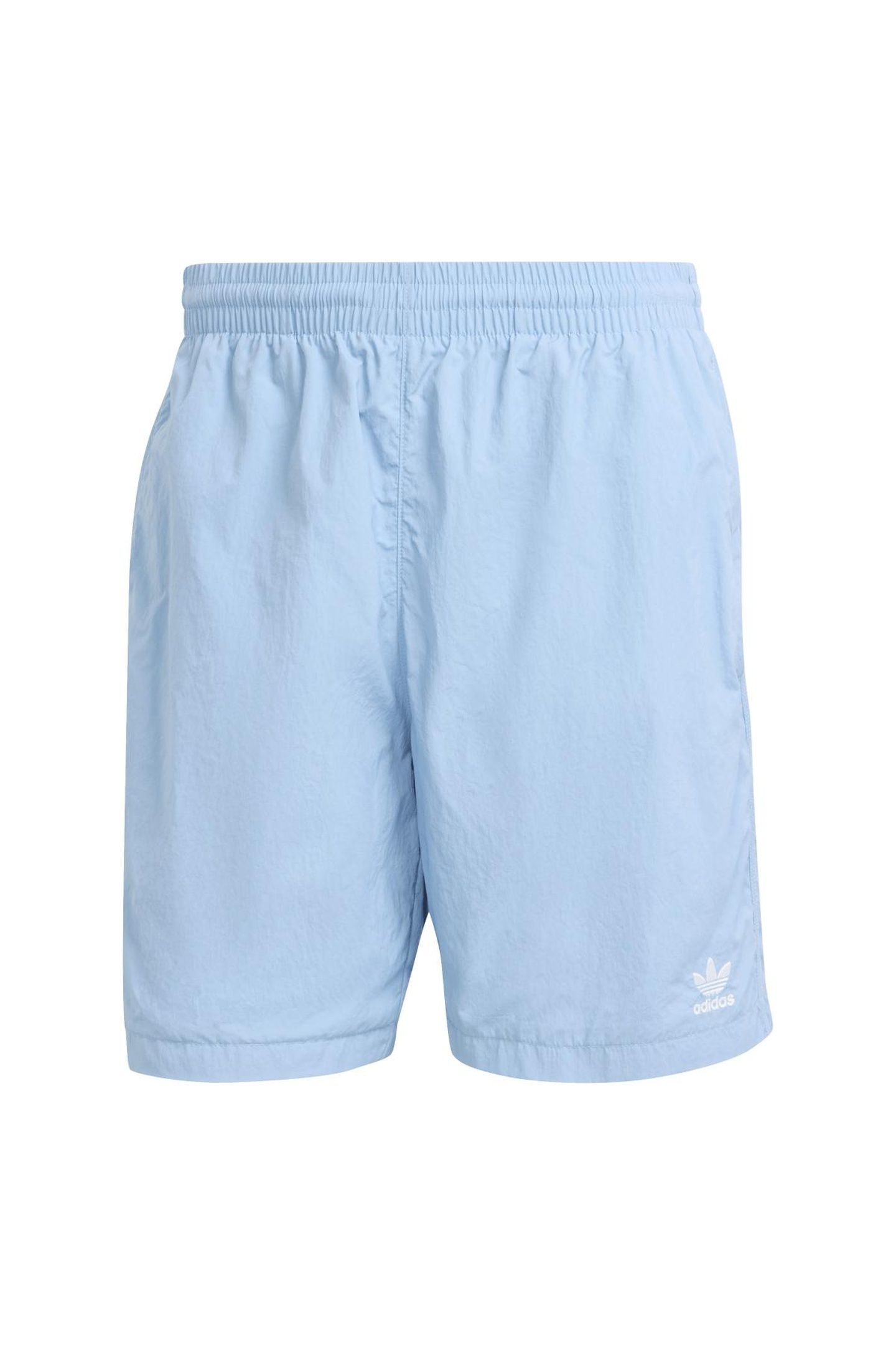 UNISEX ORIGINALS TREFOIL ESSENTIALS WOVEN SHORTS ASH BLUE 4