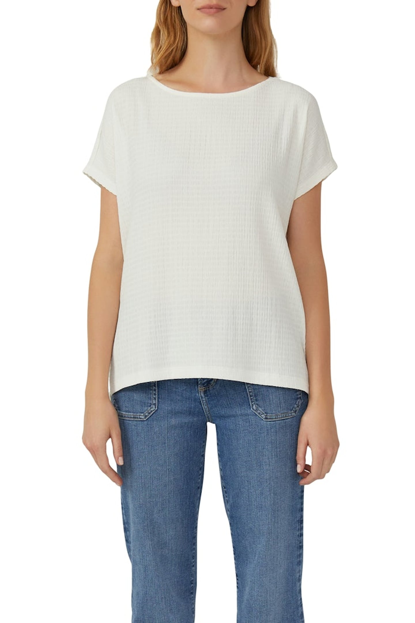 S.OLIVER T-SHIRTS OFFWHITE 1