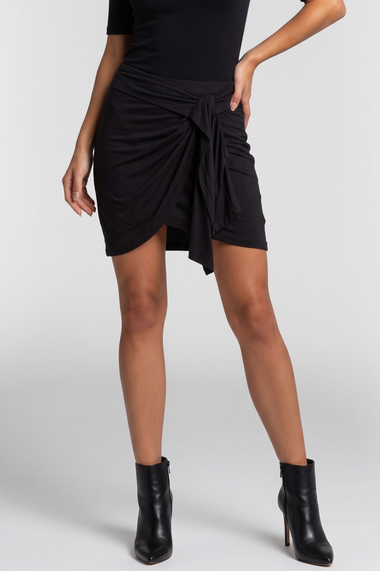 BADIE SKIRT BLACK 1