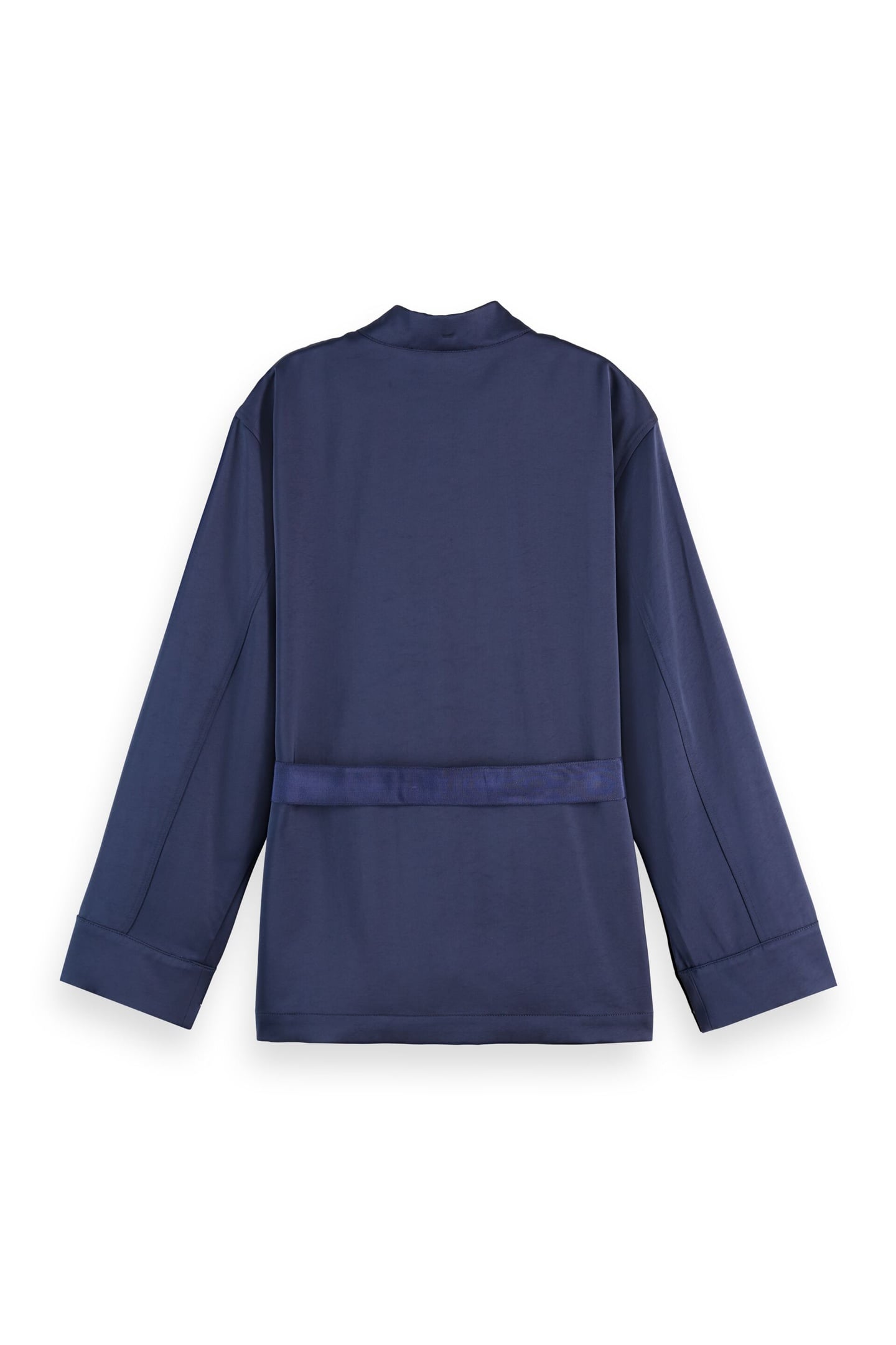 SATIN BLAZER PEACOAT 6