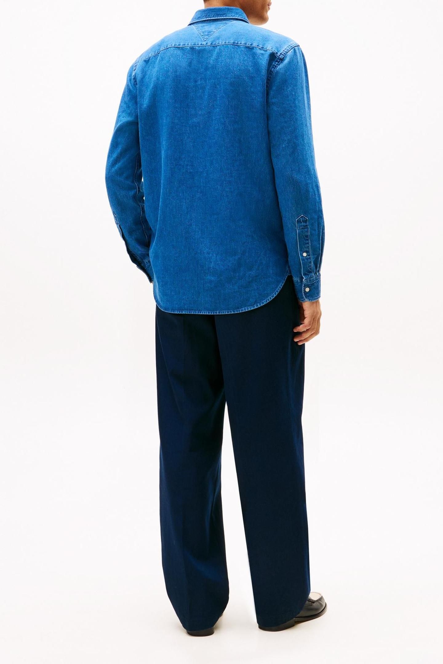 DENIM RF SHIRT MID BLUE DENIM 3