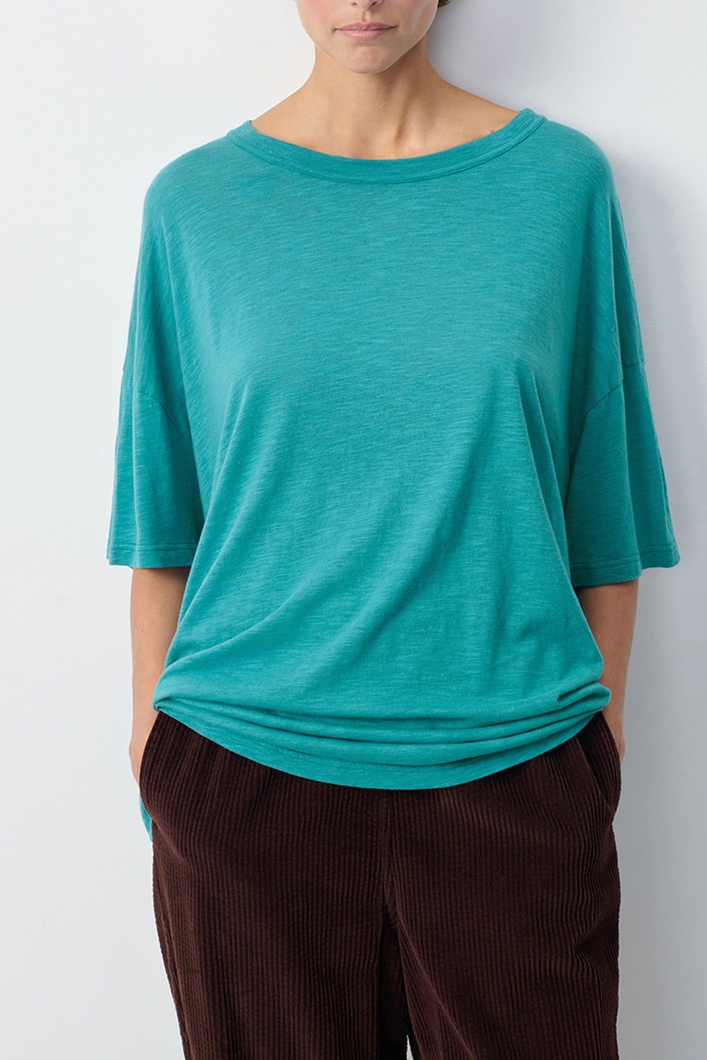 JACKSONVILLE T-SHIRT EMERAUDE CHINE 1