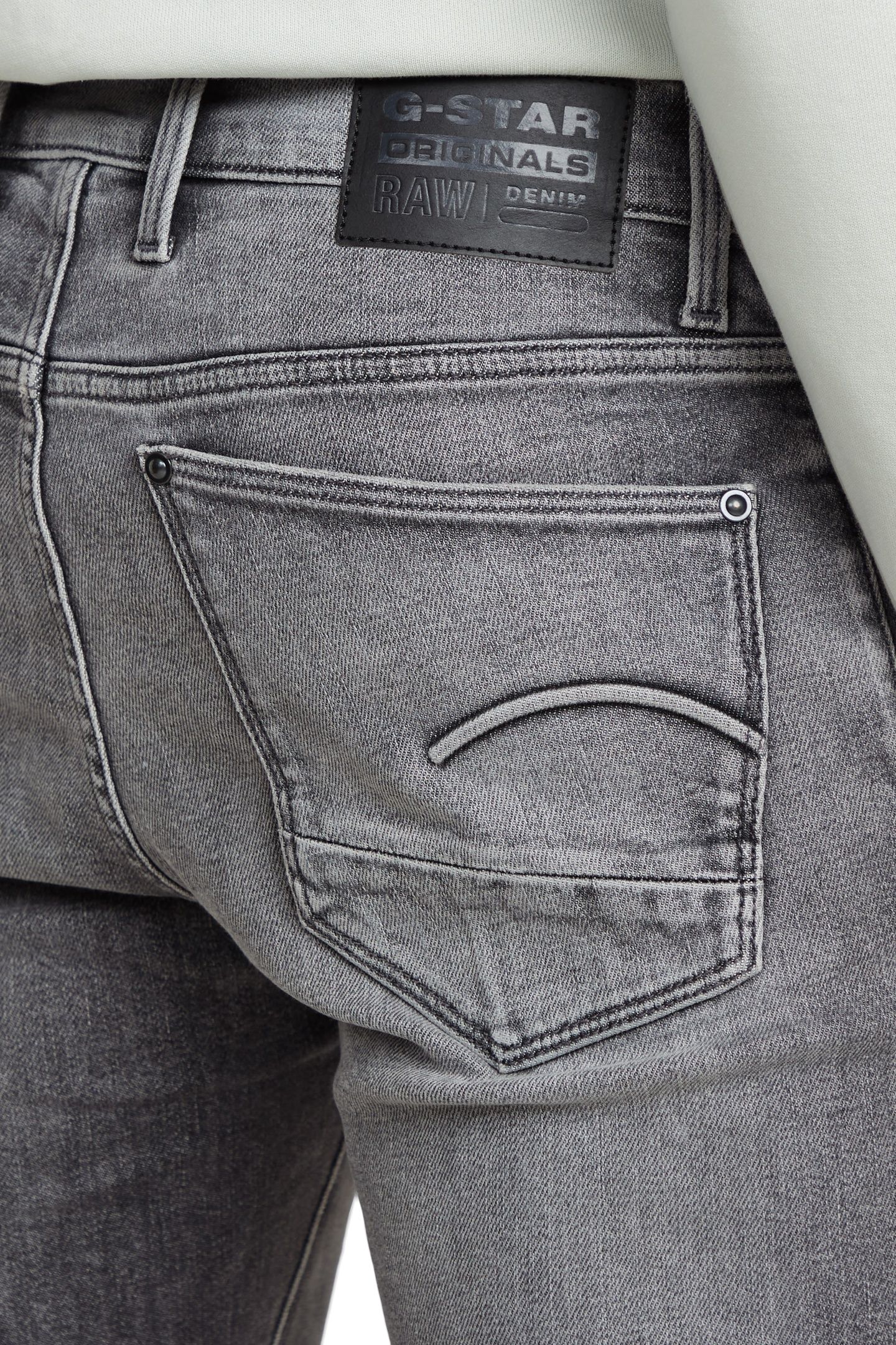 REVEND FWD SKINNY SUN FADED GUNMETAL 5