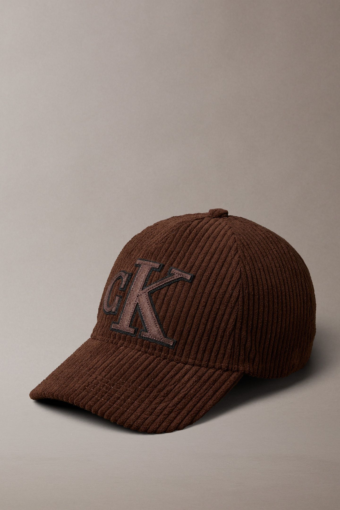 FELT MONOGRAM PATCH CAP CHOCOLATE MARTINI 2