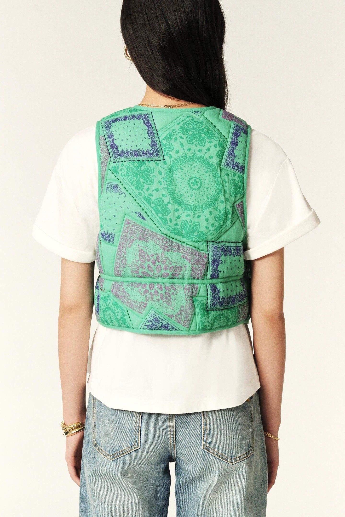 GILET MAY VERT 2