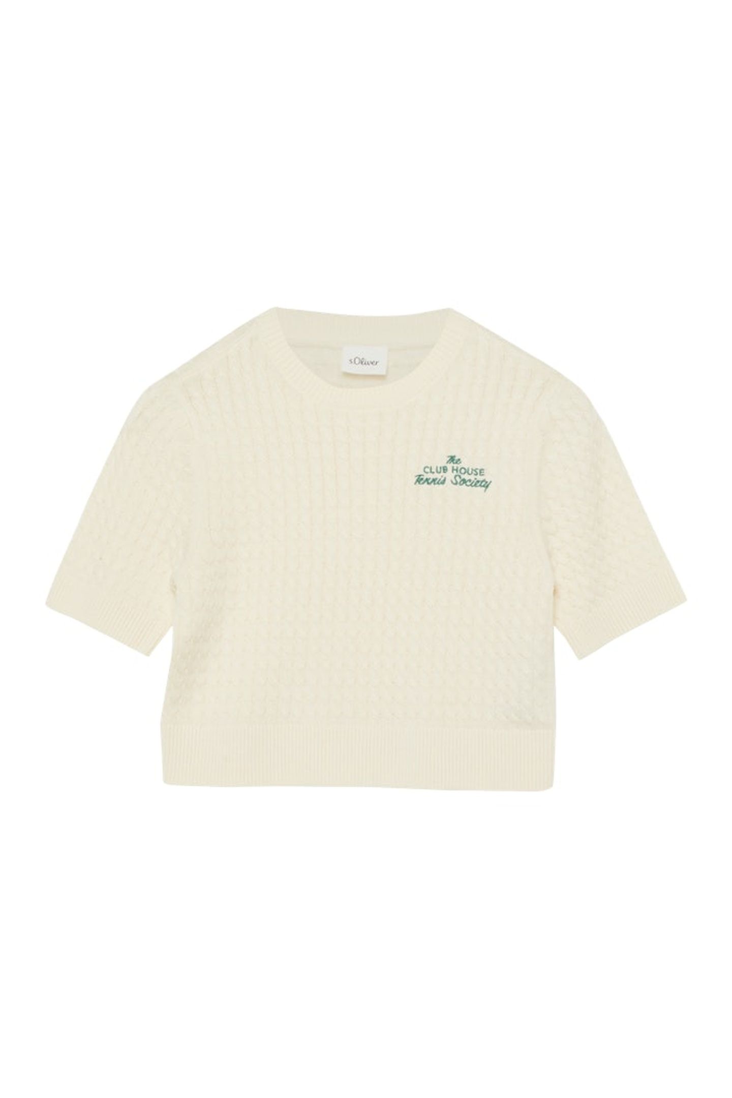 S.OLIVER PULLOVER SHORTSLEEVE OFFWHITE 2