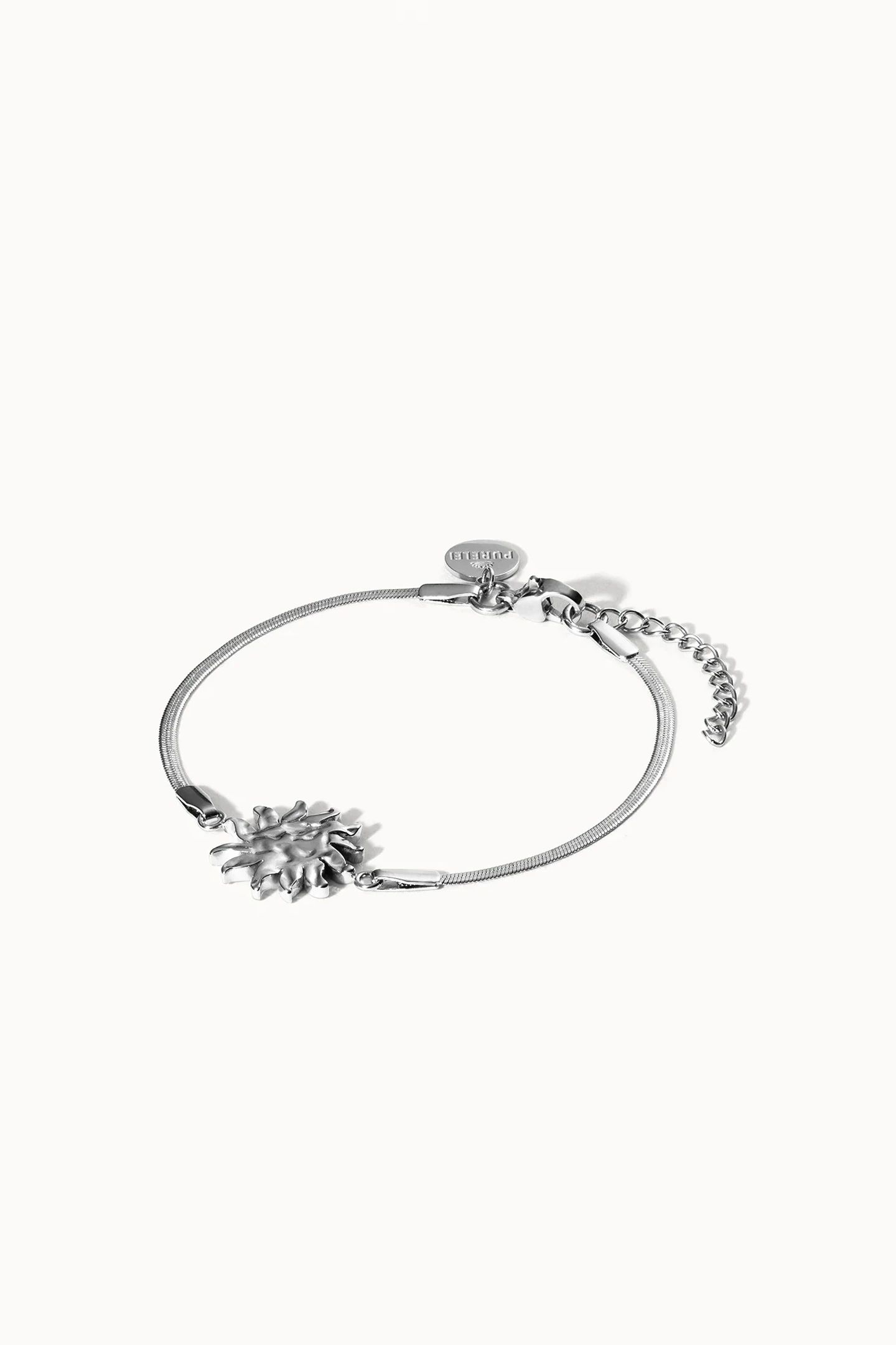 ICONIC SUN ARMBAND SILVER 2