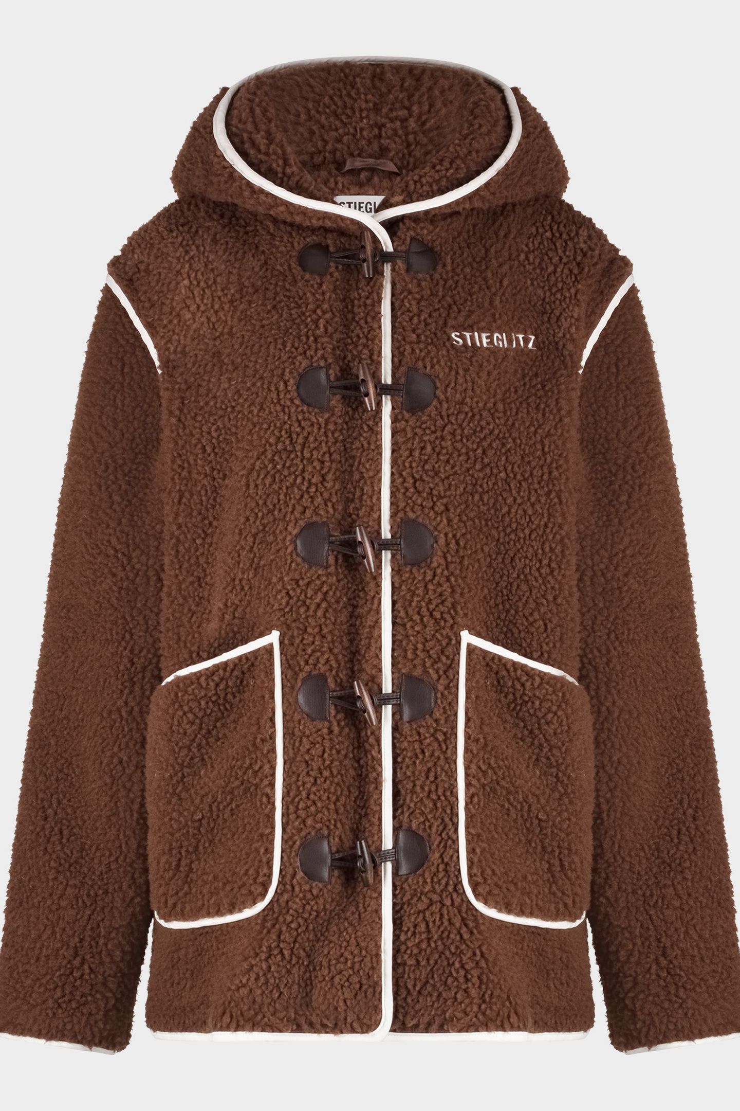 ALIS TEDDY JACKET BROWN 6