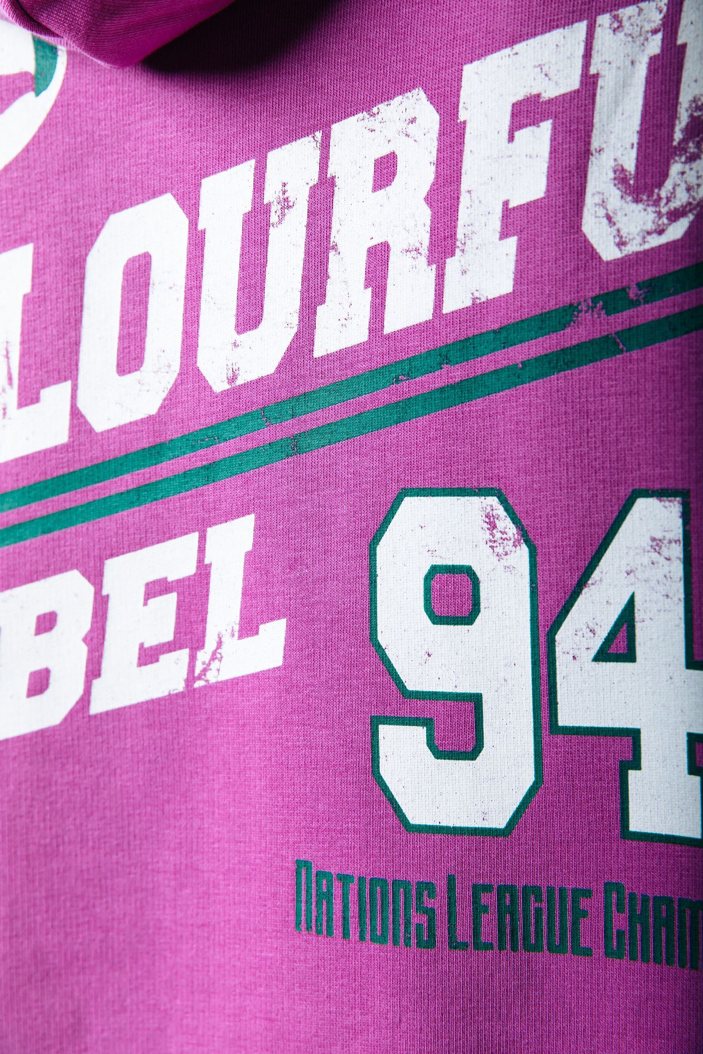 RUGBY CLEAN HOODIE PINK 3