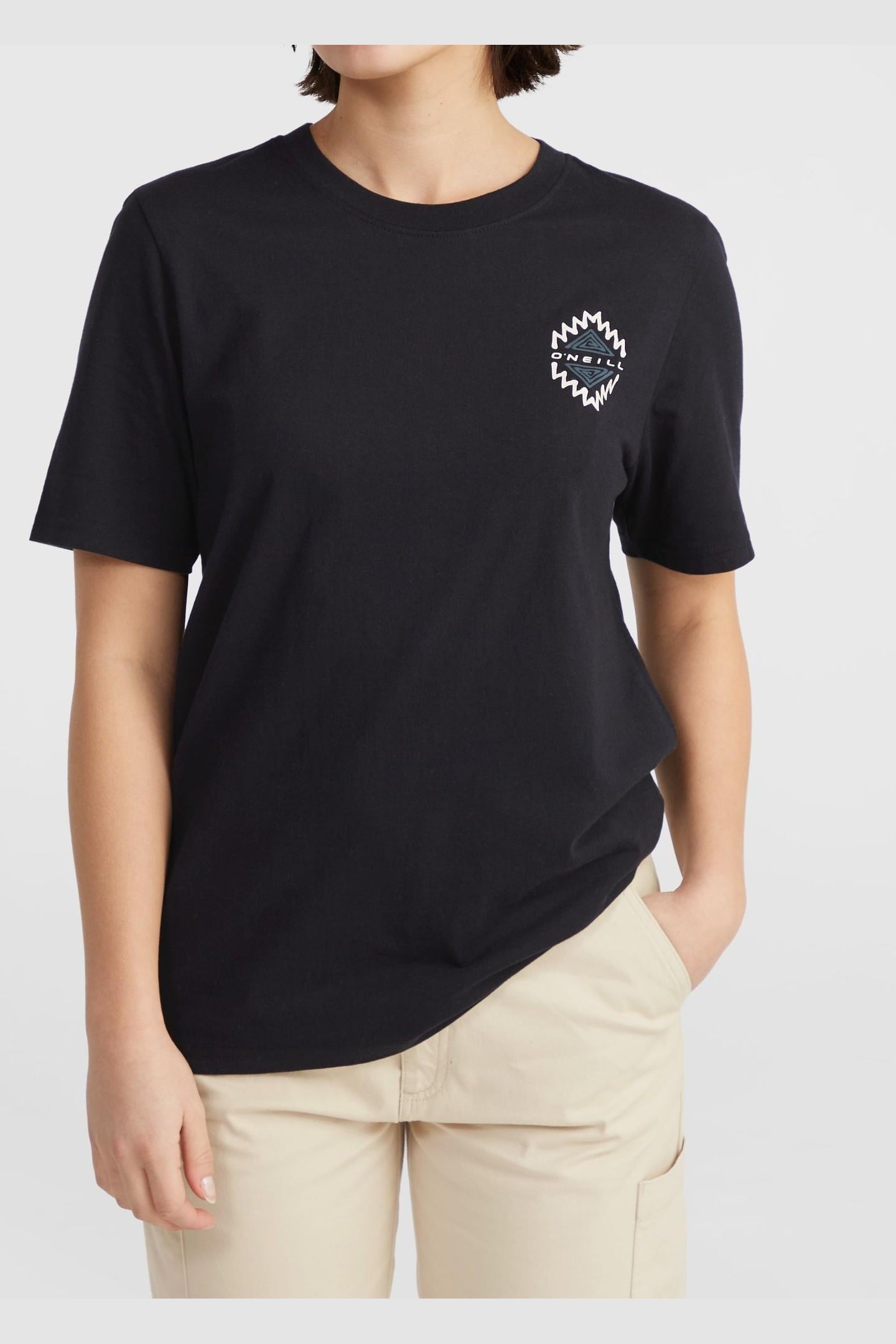 O'NEILL CHEST GRAPHIC T-SHIRT BLACK OUT 1