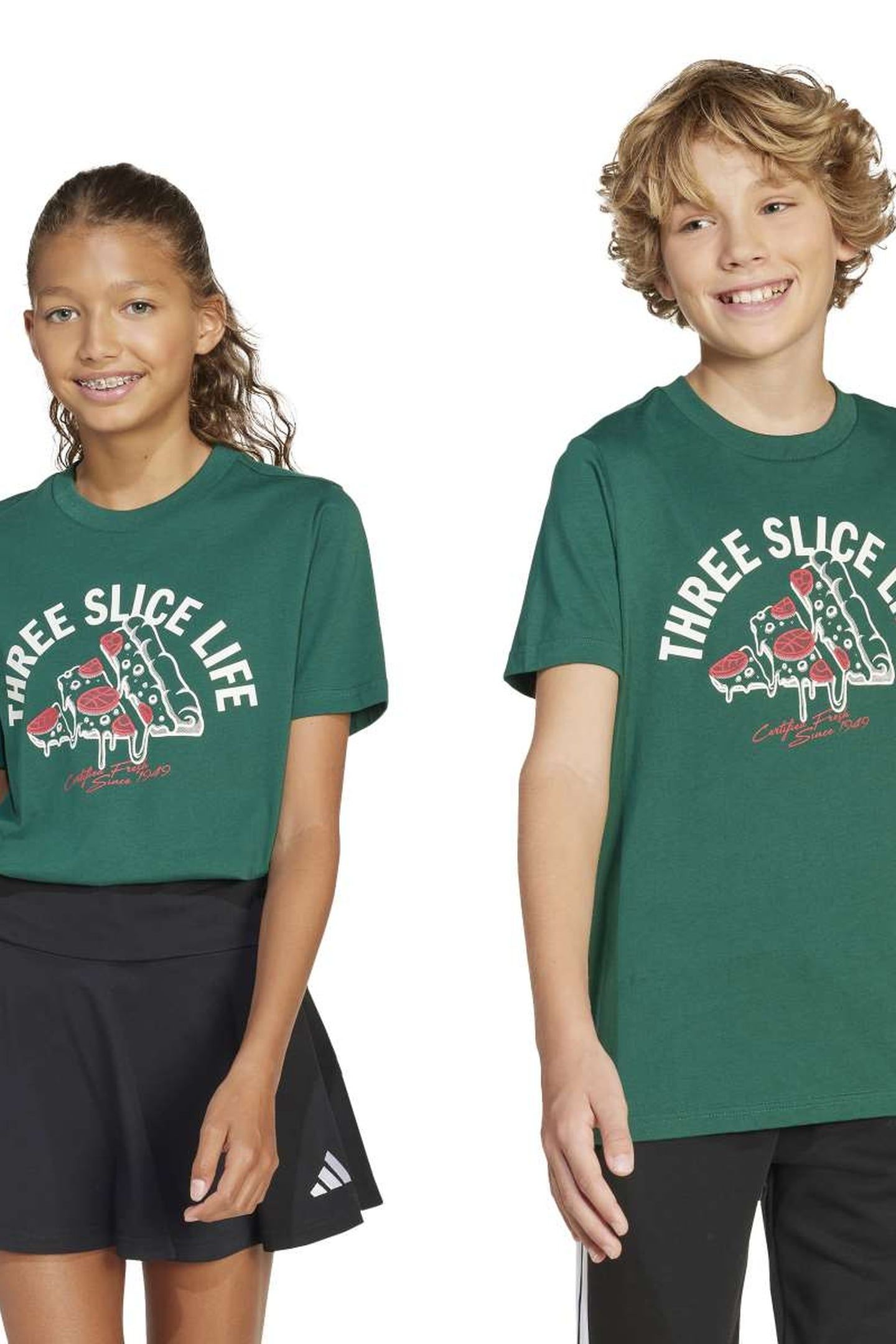 SPORTSWEAR LOUNGE PIZZA GRAPHIC T-SHIRT COLLEGIATE GREEN 1