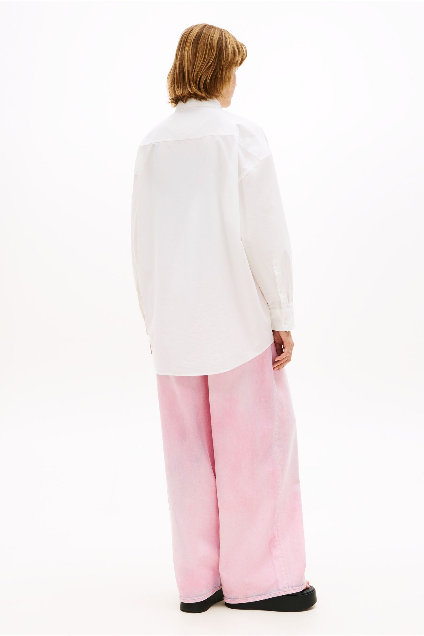 TJW OVS POPLIN SHIRT ECRU 2