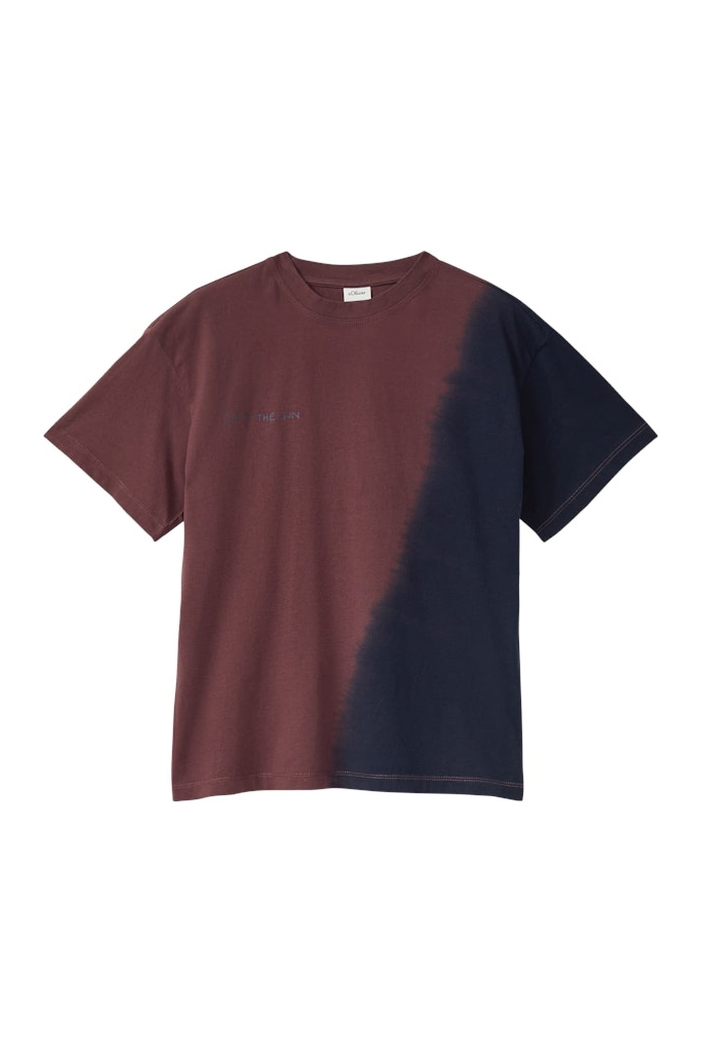S.OLIVER T-SHIRTS BURGUNDY 1