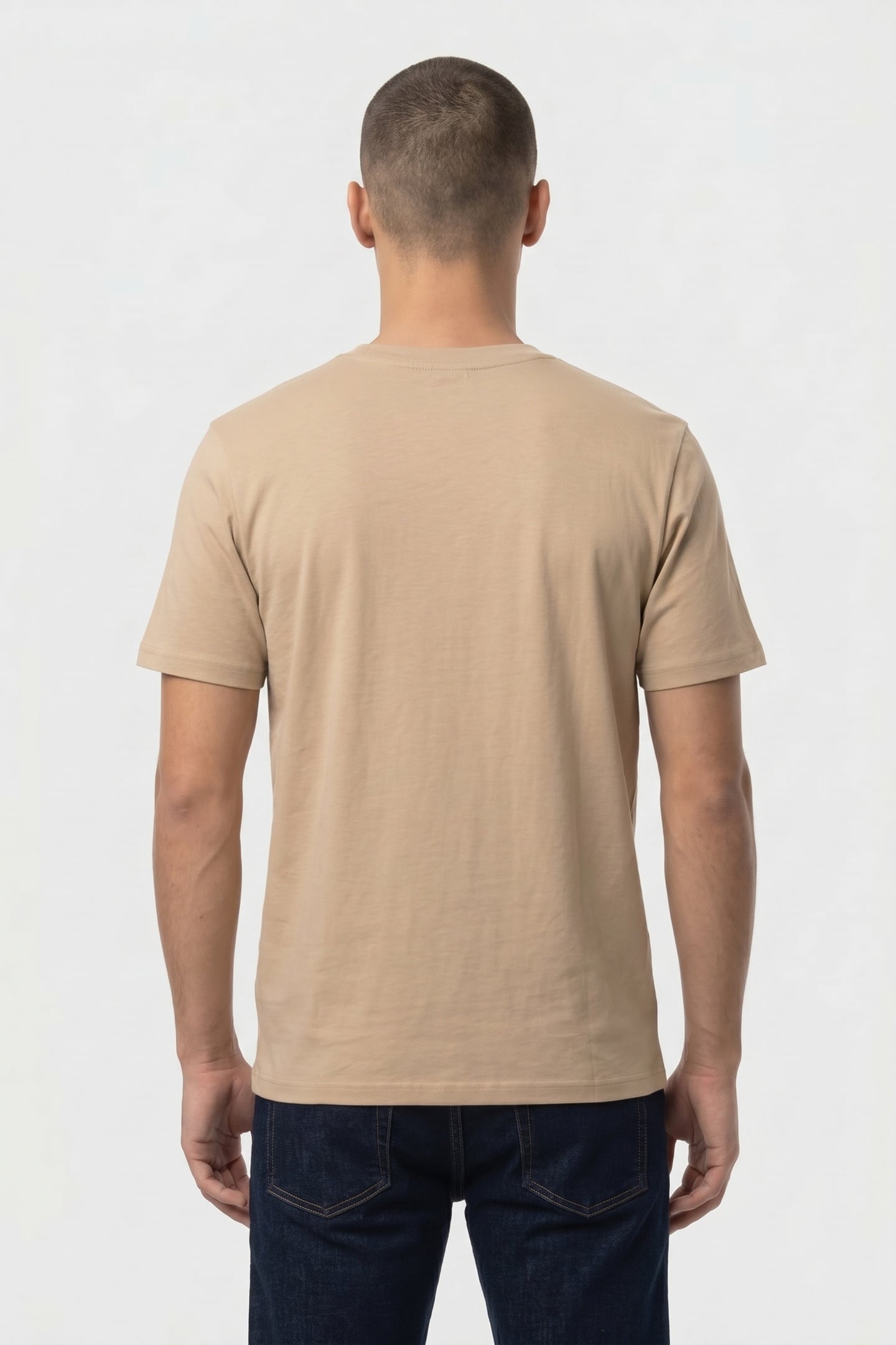 TREE LOGO SHORT SLEEVE TEE MEDIUM BEIGE 2