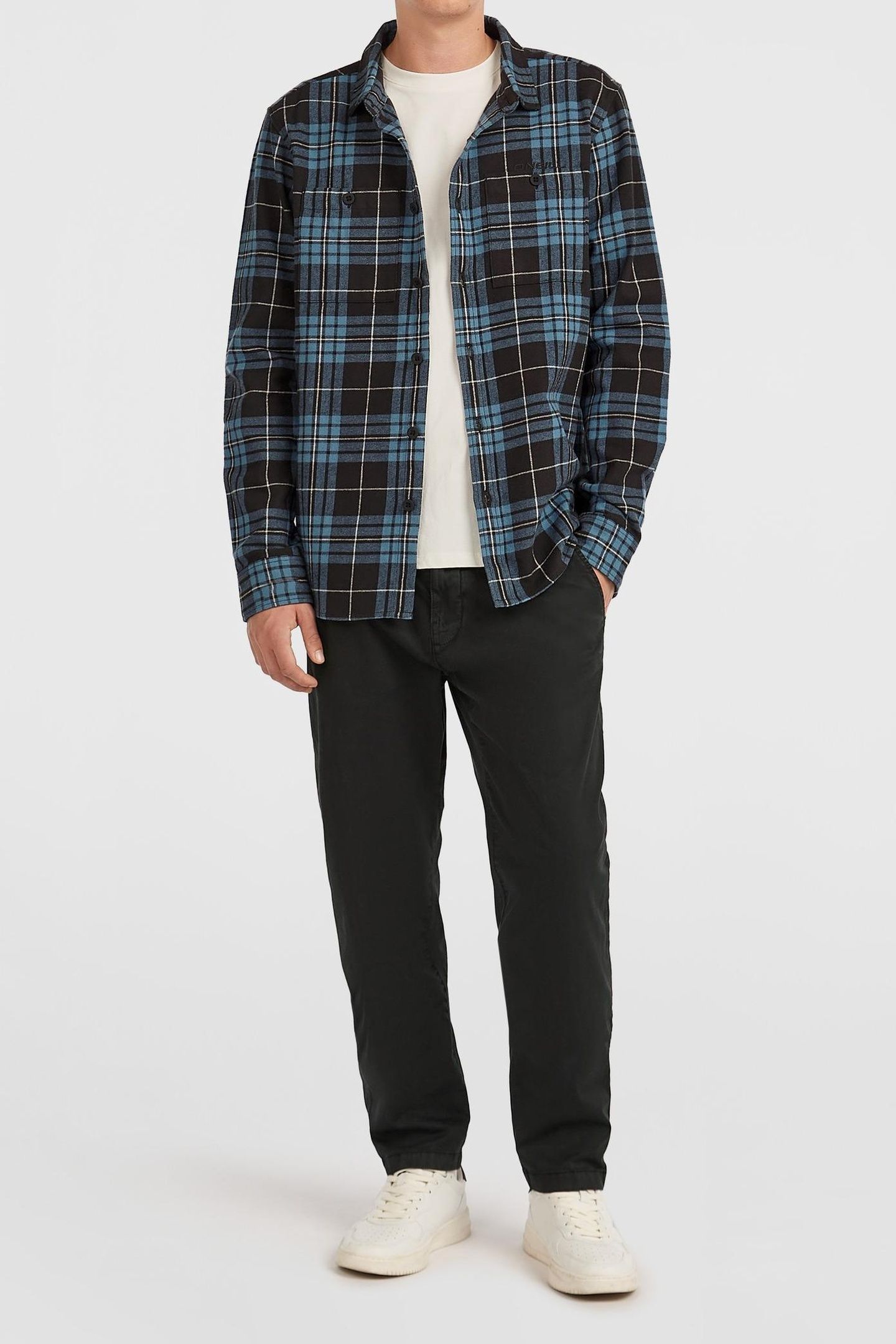O'NEILL MUST-HAVE FLANNEL SHIRT BLUE FLANNEL CHECK 2