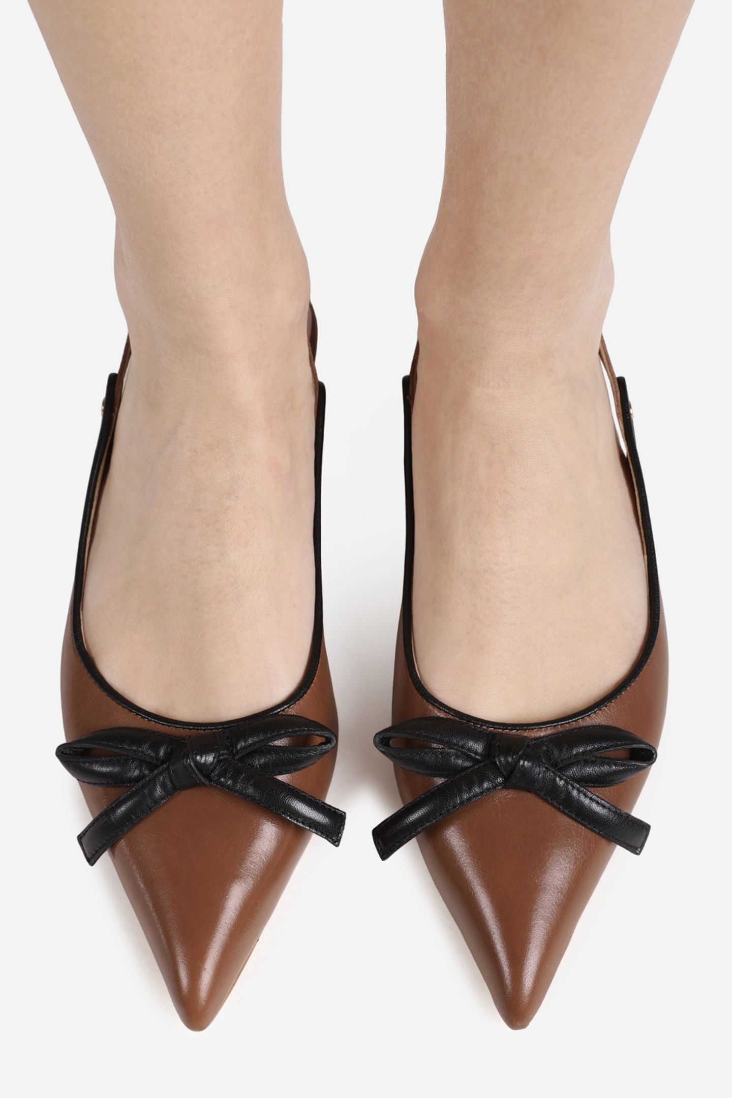 NEW-FABIA DRESS SHOE MOCHA MOUSSE/BLACK 6
