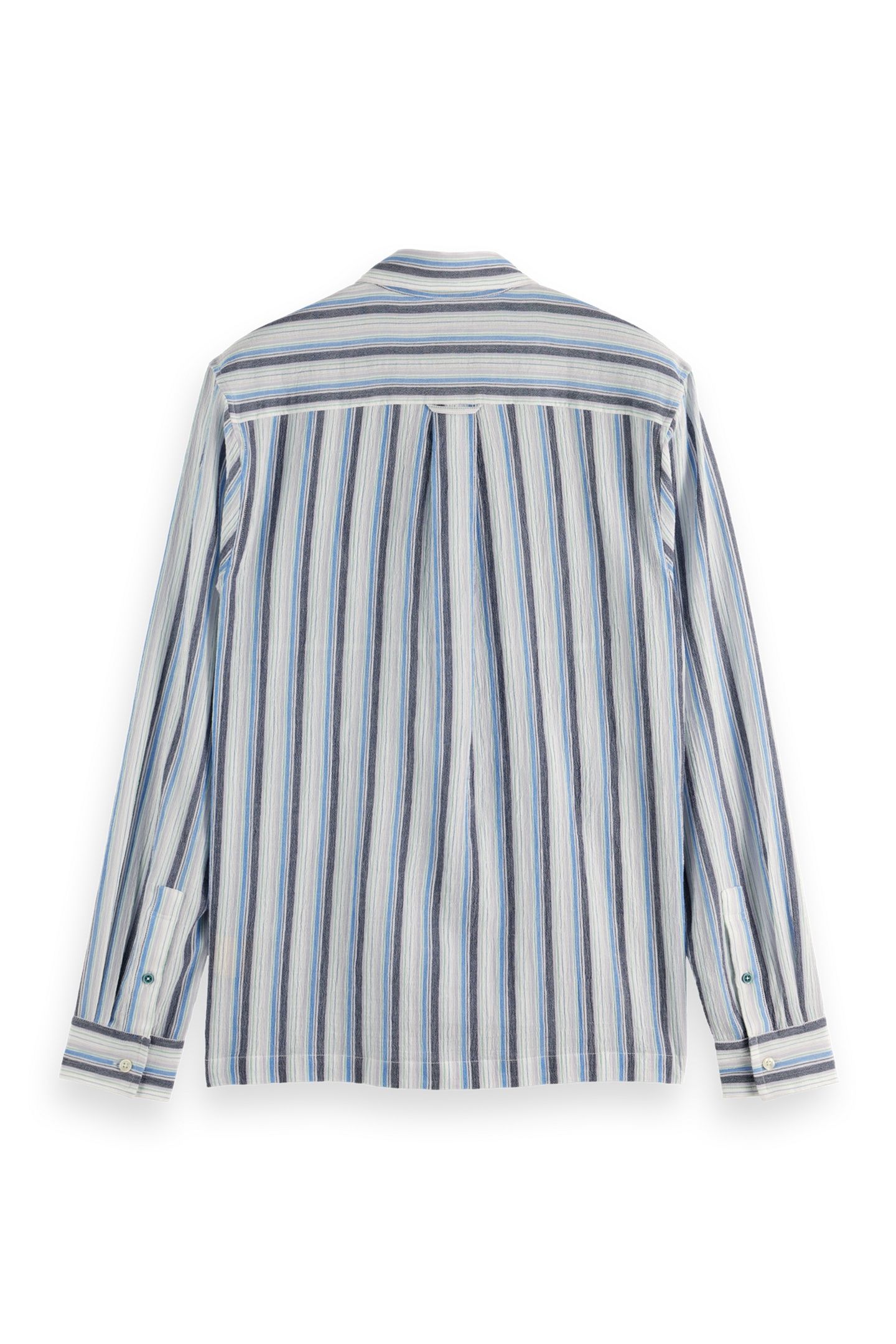 TEXTURED STRIPE SHIRT LAVENDER STRIPE 2