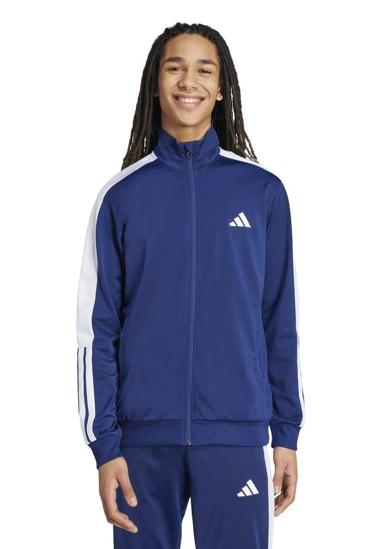 UNISEX SPORTSWEAR COLORBLOCK TRACK TOP DARK BLUE 1