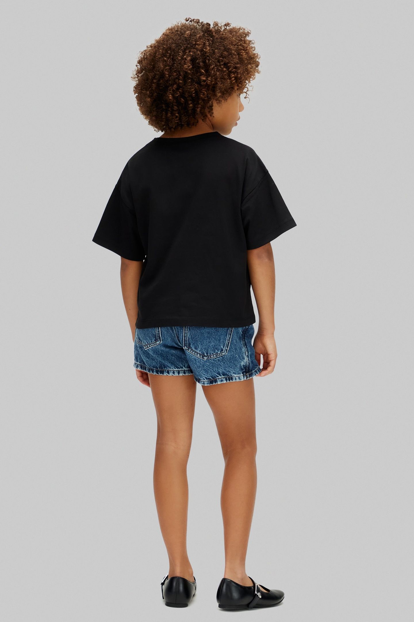 GIRLS SEASONAL MONOLOGO BLACK 4