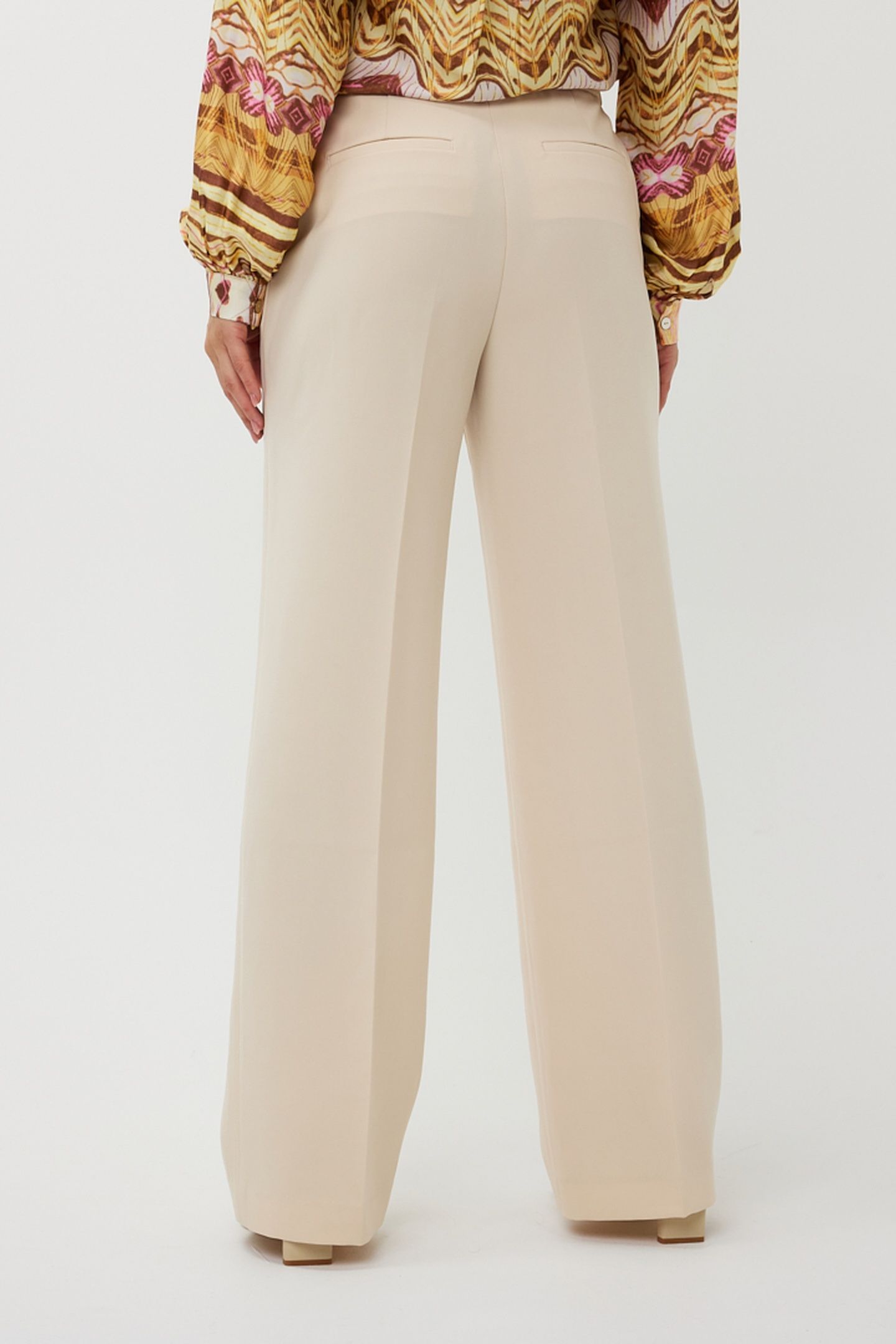 TROUSERS STRAIGHT BASIC SAND 3