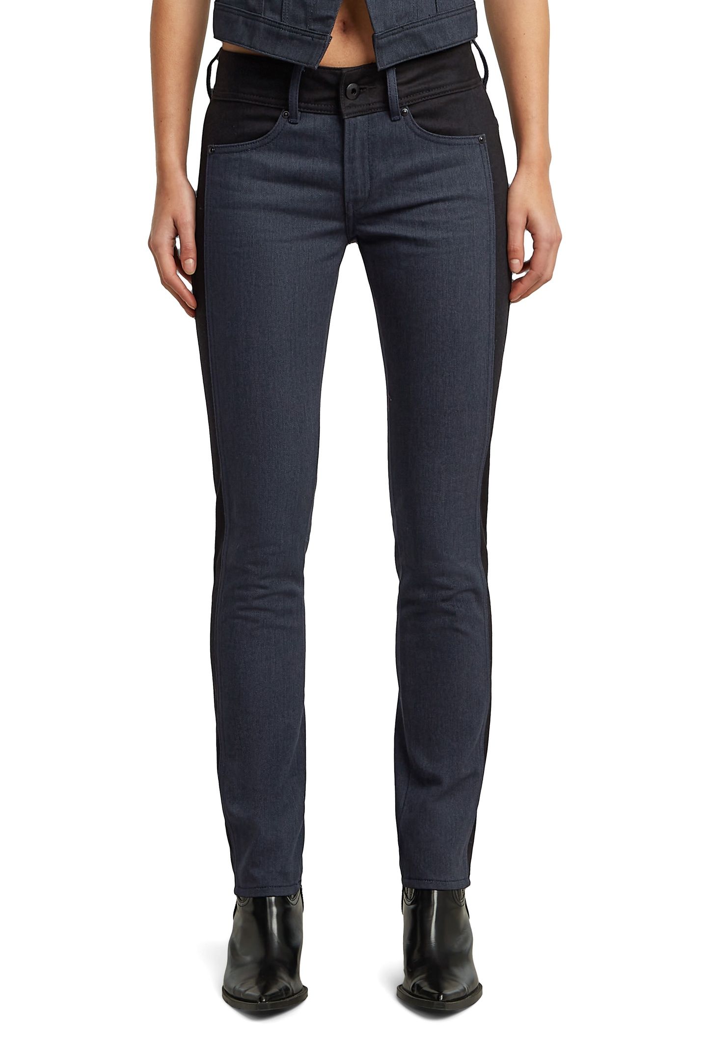 MIDGE SLIM STRAIGHT PM RAW DENIM 3